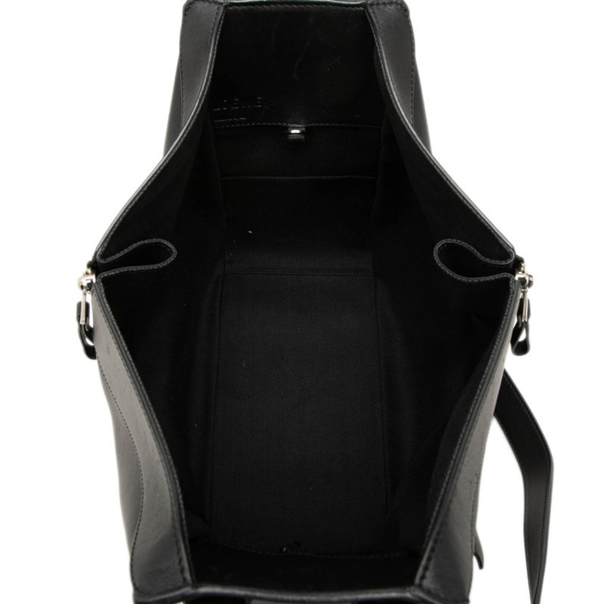 Loewe Black Leather Handbag Shoulder Bag (Pre-Owned)