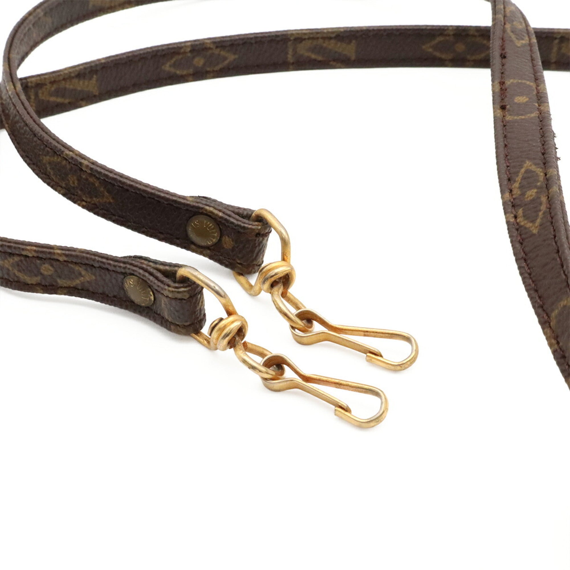 Louis Vuitton Brown Monogram Mini Handbag Pouch Shoulder Bag (Pre-Owned)