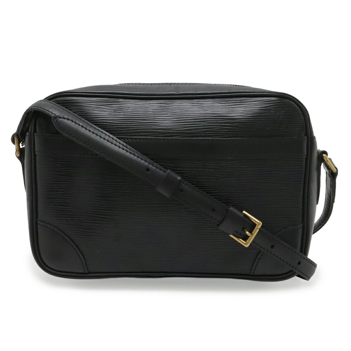 Louis Vuitton Black Noir Epi Leather Shoulder Bag (Pre-Owned)
