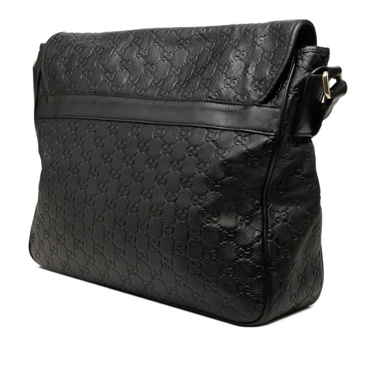 Gucci Black Leather Shoulder Bag (Pre-Owned)