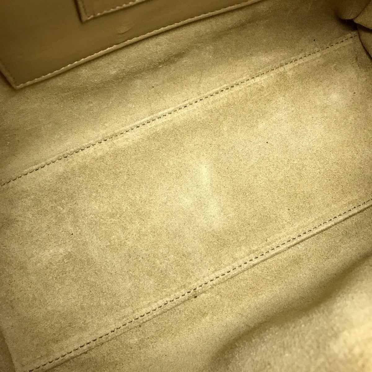 Saint Laurent Gold Leather Handbag Shoulder Bag (Pre-Owned)