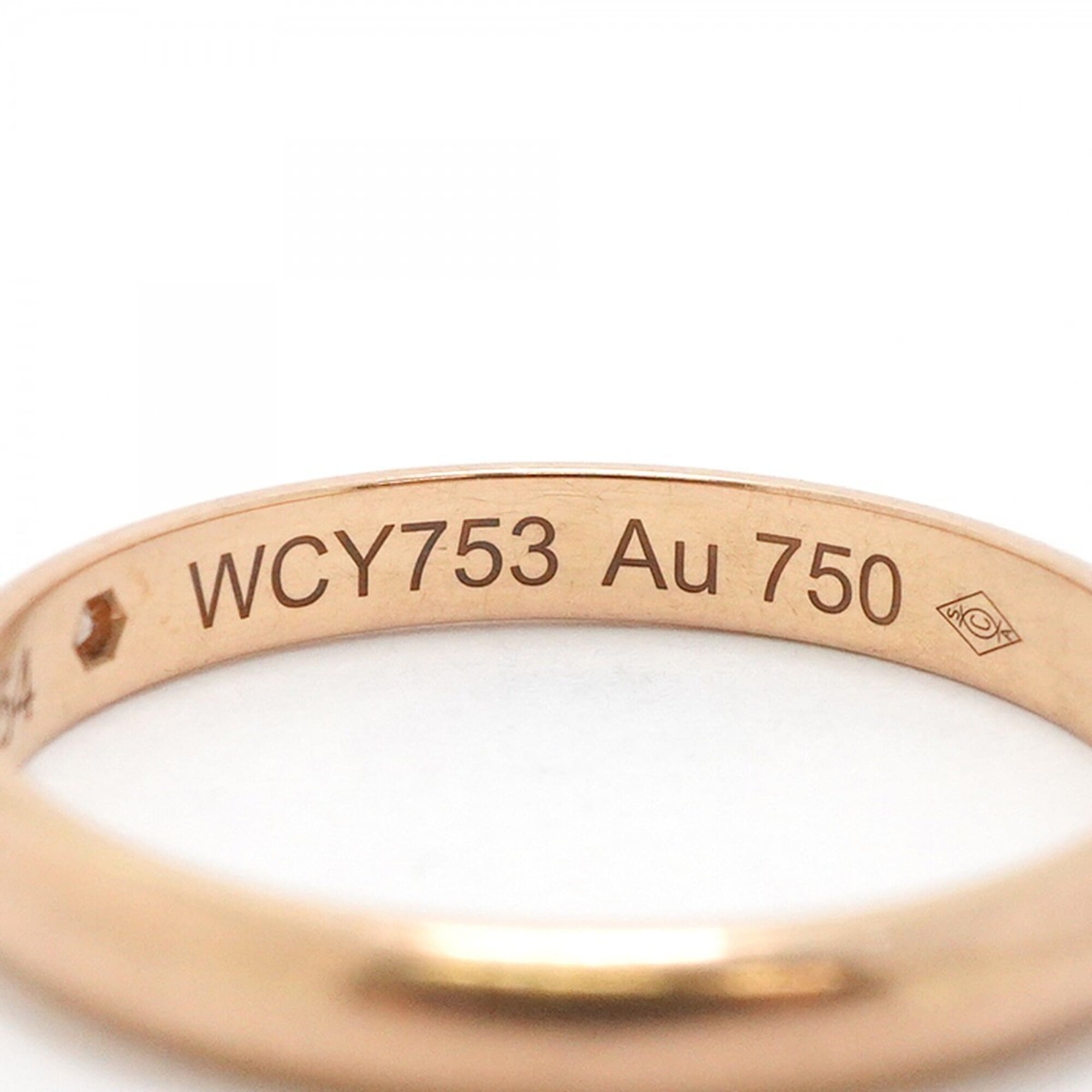 Cartier Pink Gold (18K) Band Ring (Pre-Owned)