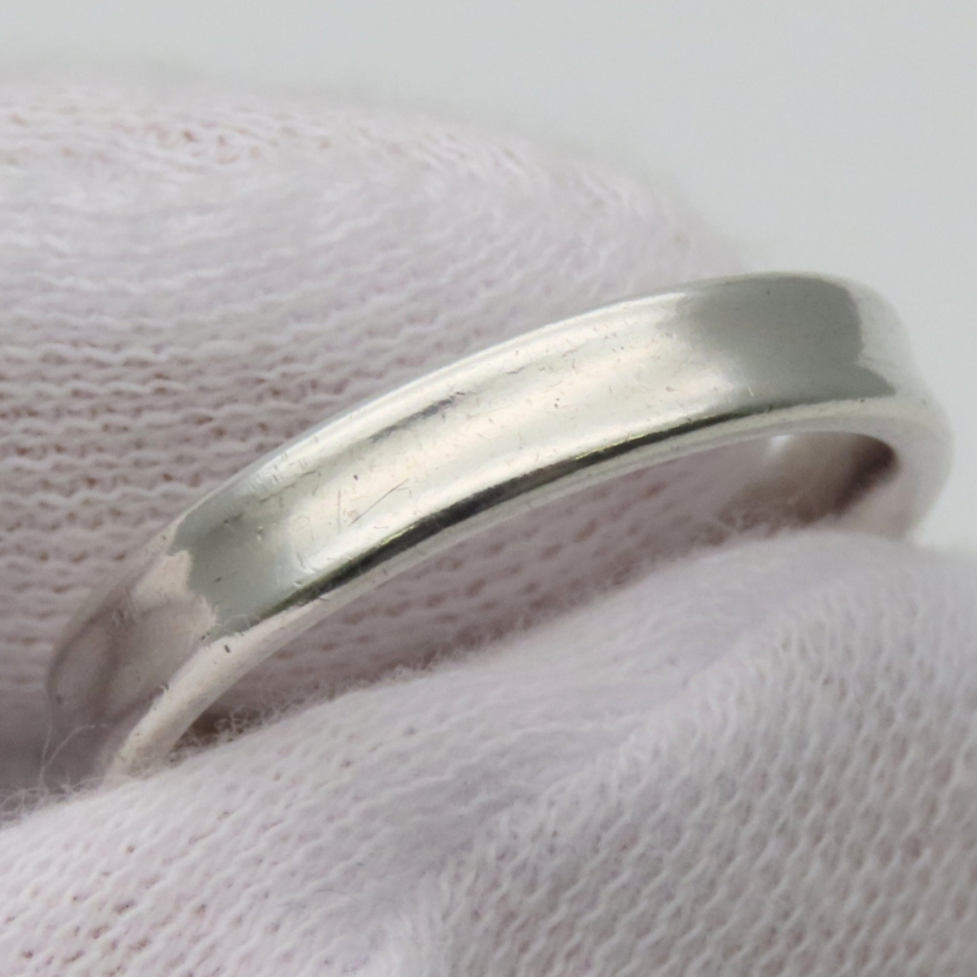 Tiffany Silver Silver 925 Band Ring (Pre-Owned)