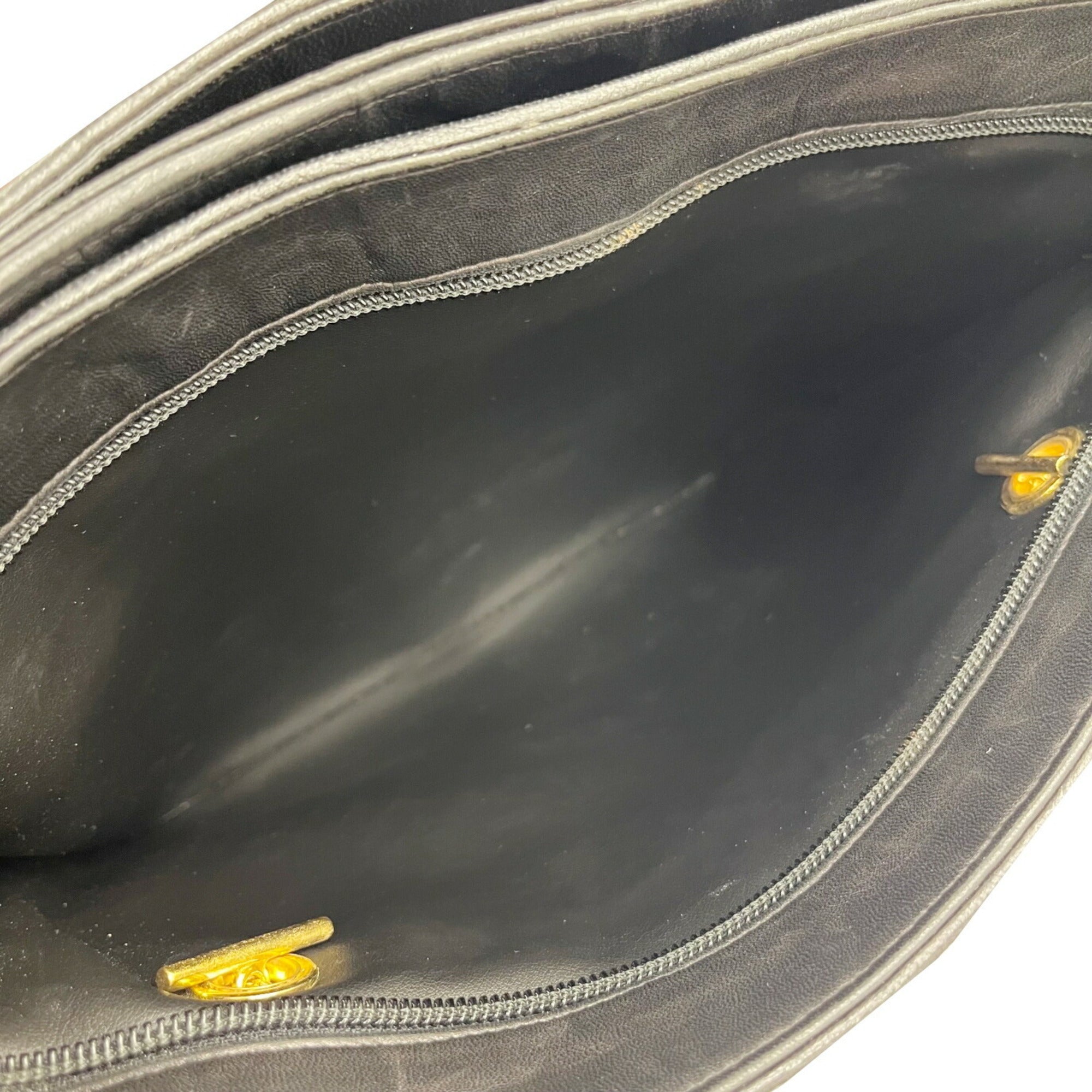 Bally Black Quilting Tote Bag (Pre-Owned)