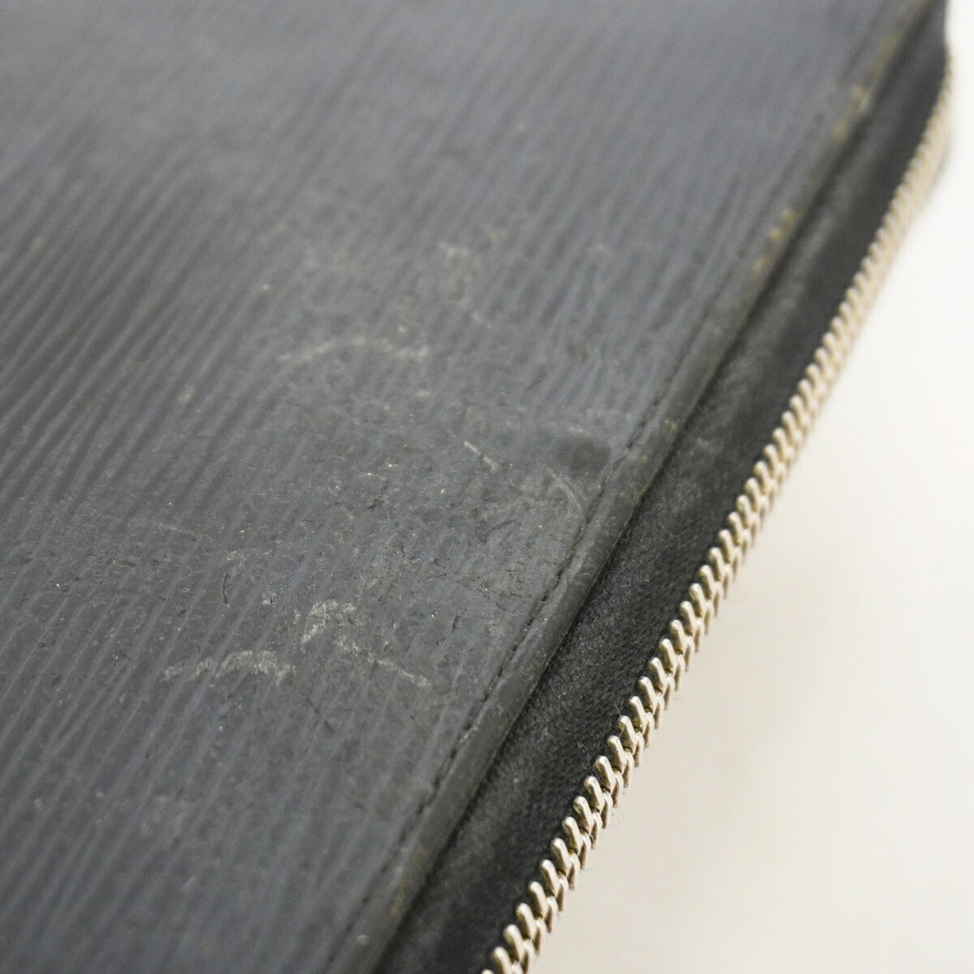 Louis Vuitton Noir Long Wallet (Bi-Fold) (Pre-Owned)