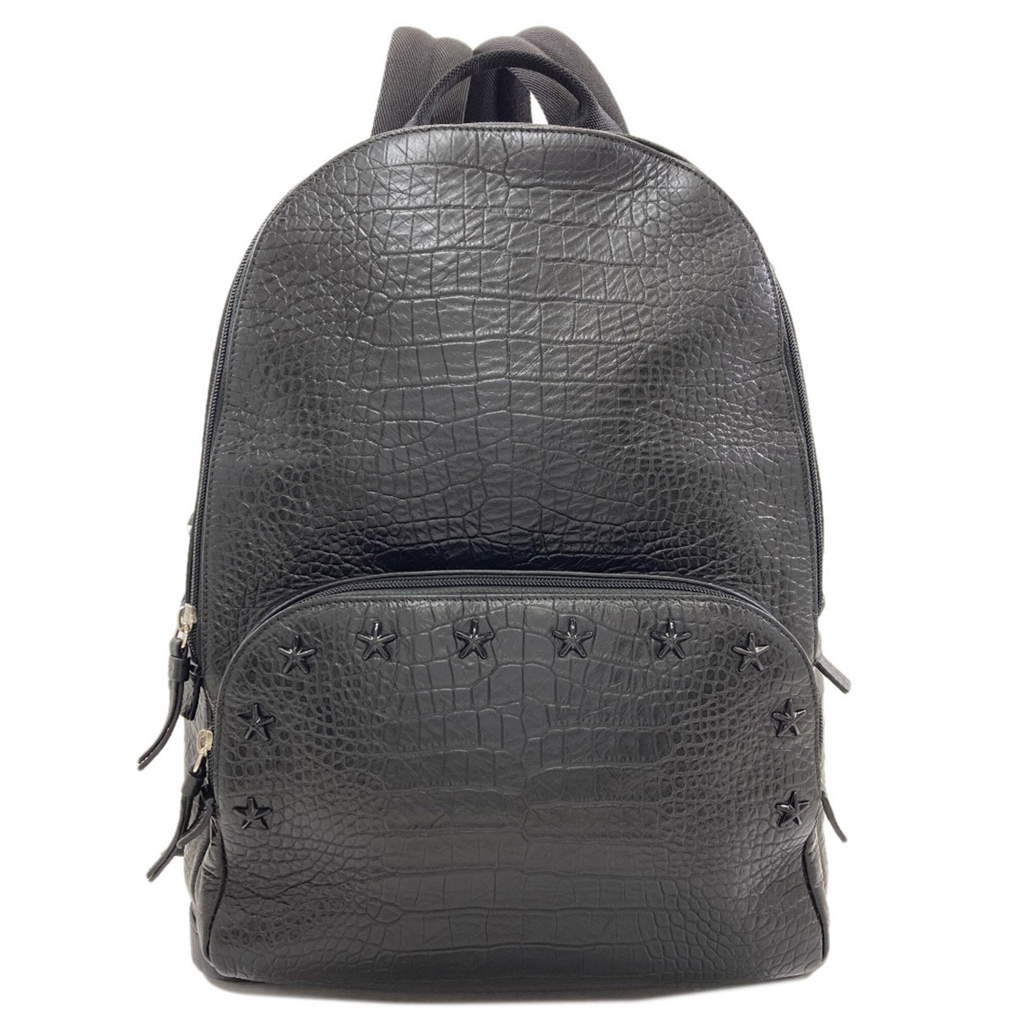 Jimmy Choo Black Leather Backpack (Pre-Owned)
