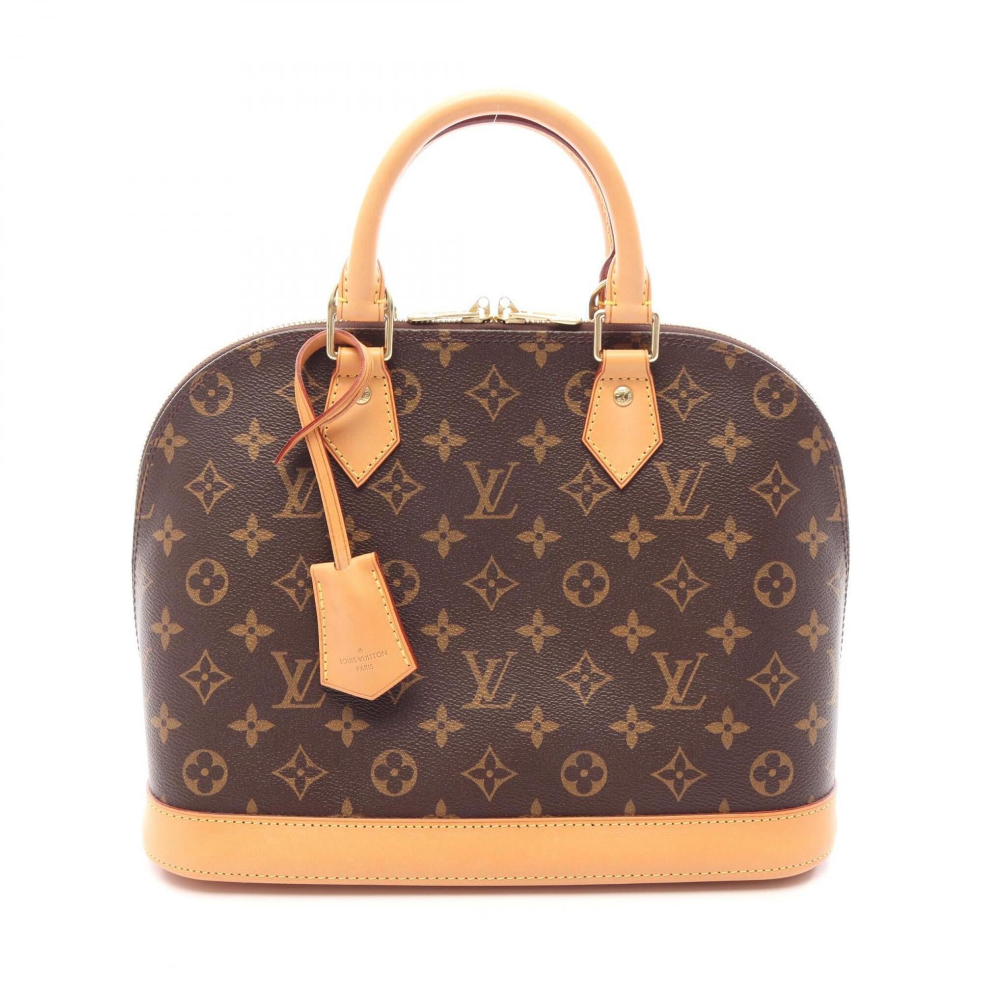 Louis Vuitton Brown Monogram Monogram Leather Handbag (Pre-Owned)