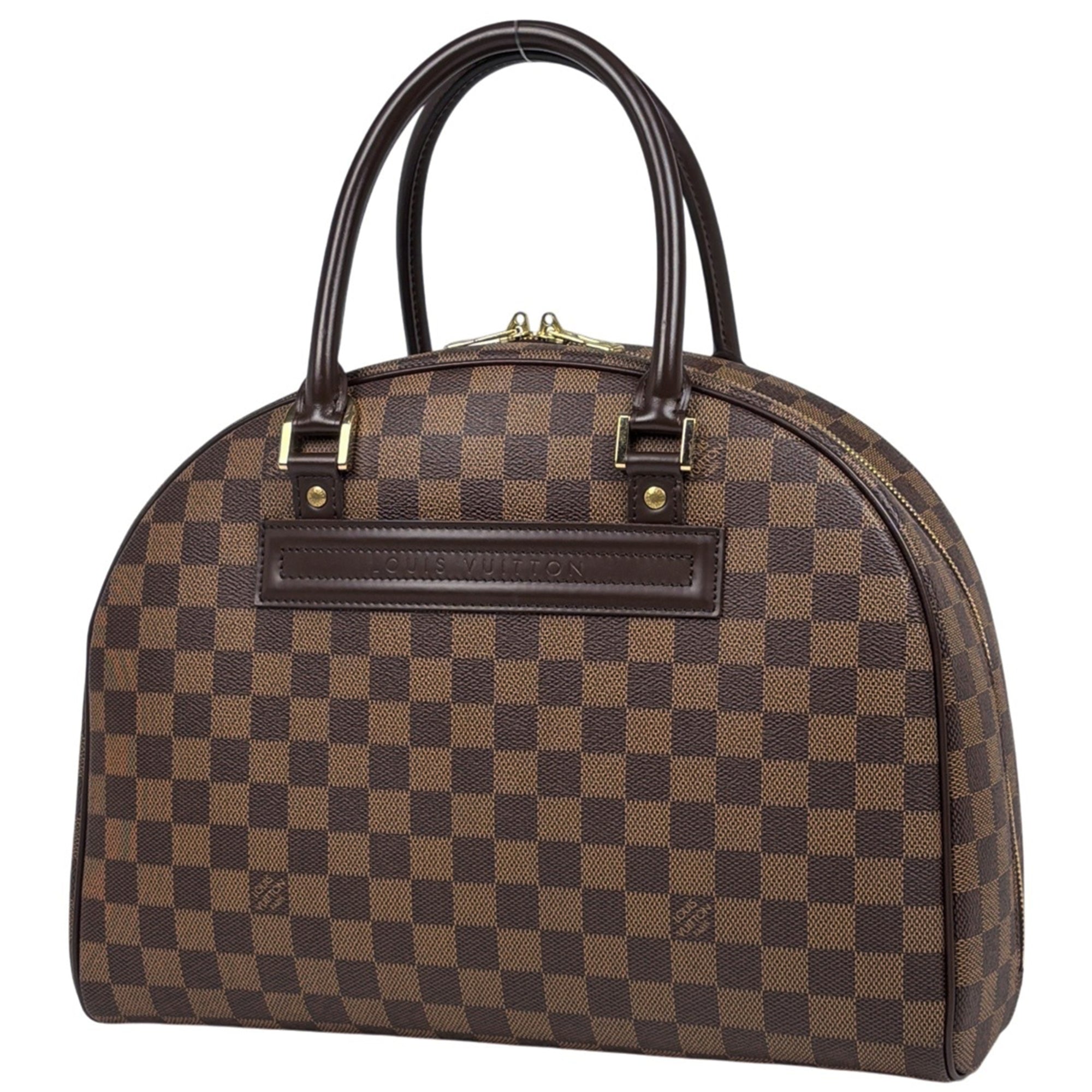 Louis Vuitton Damier Brown Damier Canvas Boston Bag (Pre-Owned)