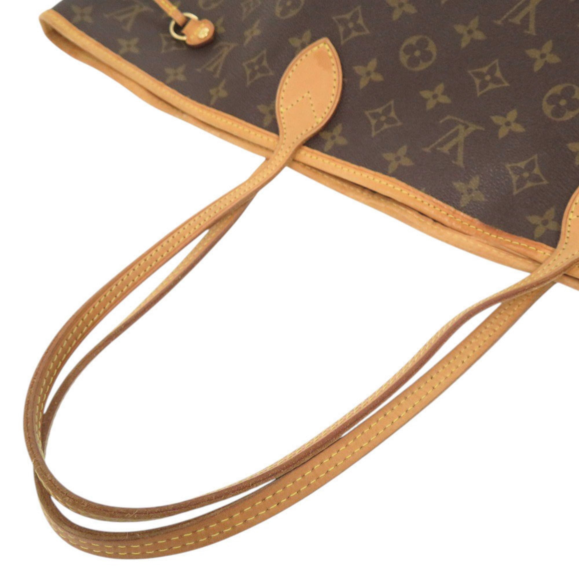 Louis Vuitton Brown Monogram Canvas Tote Bag (Pre-Owned)