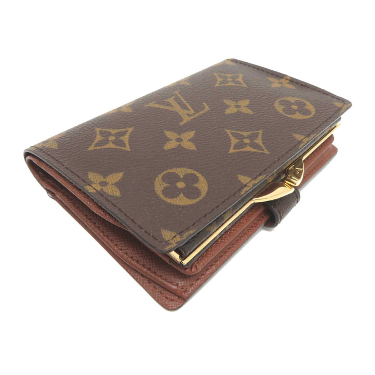 Louis Vuitton Brown Monogram Wallet (Bi-Fold) (Pre-Owned)