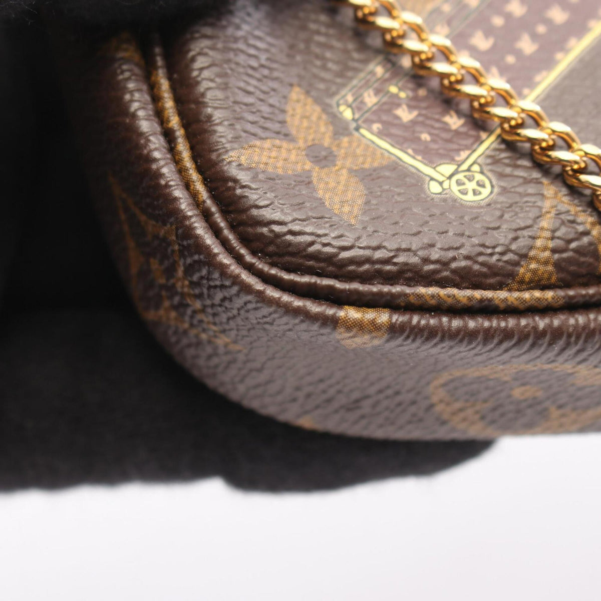 Louis Vuitton Brown Monogram Multi-Color Monogram Handbag Pochette (Pre-Owned)