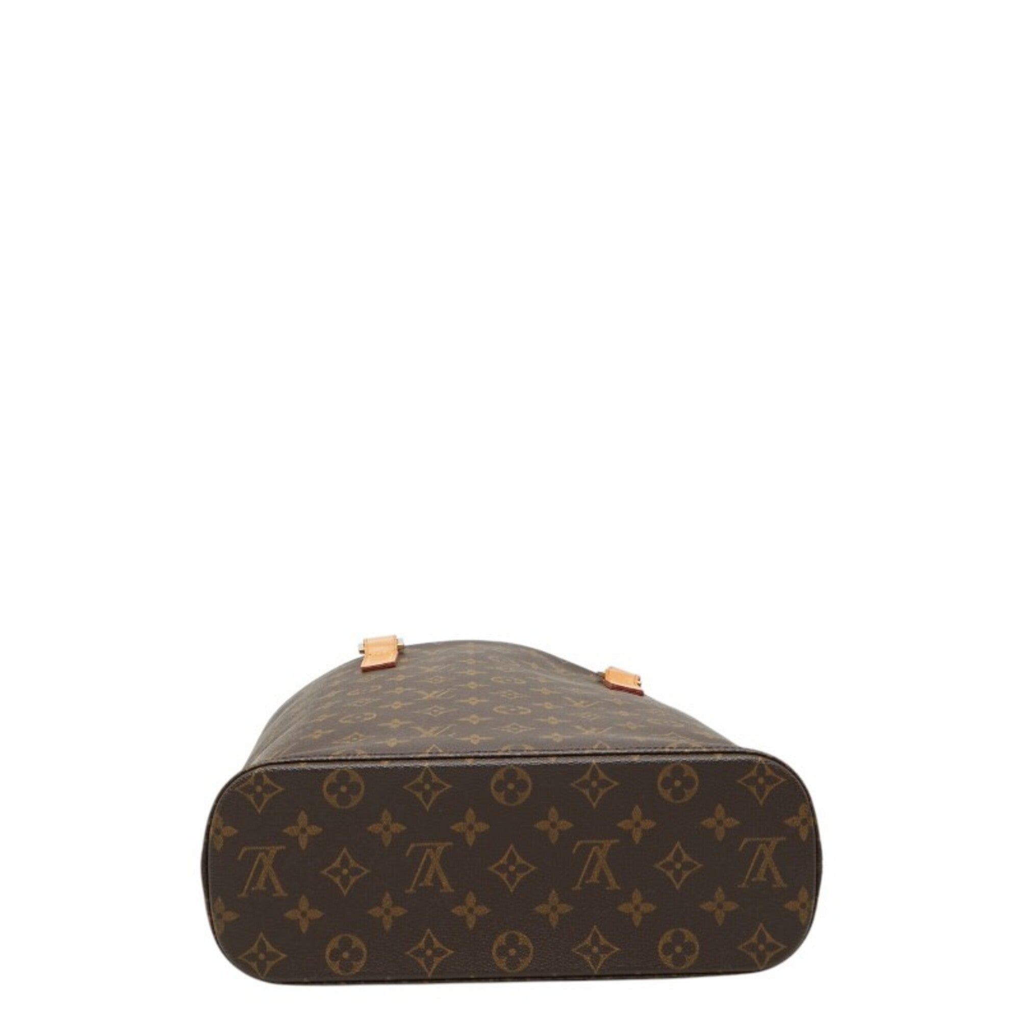 Louis Vuitton Brown Pvc Leather Tote Bag (Pre-Owned)