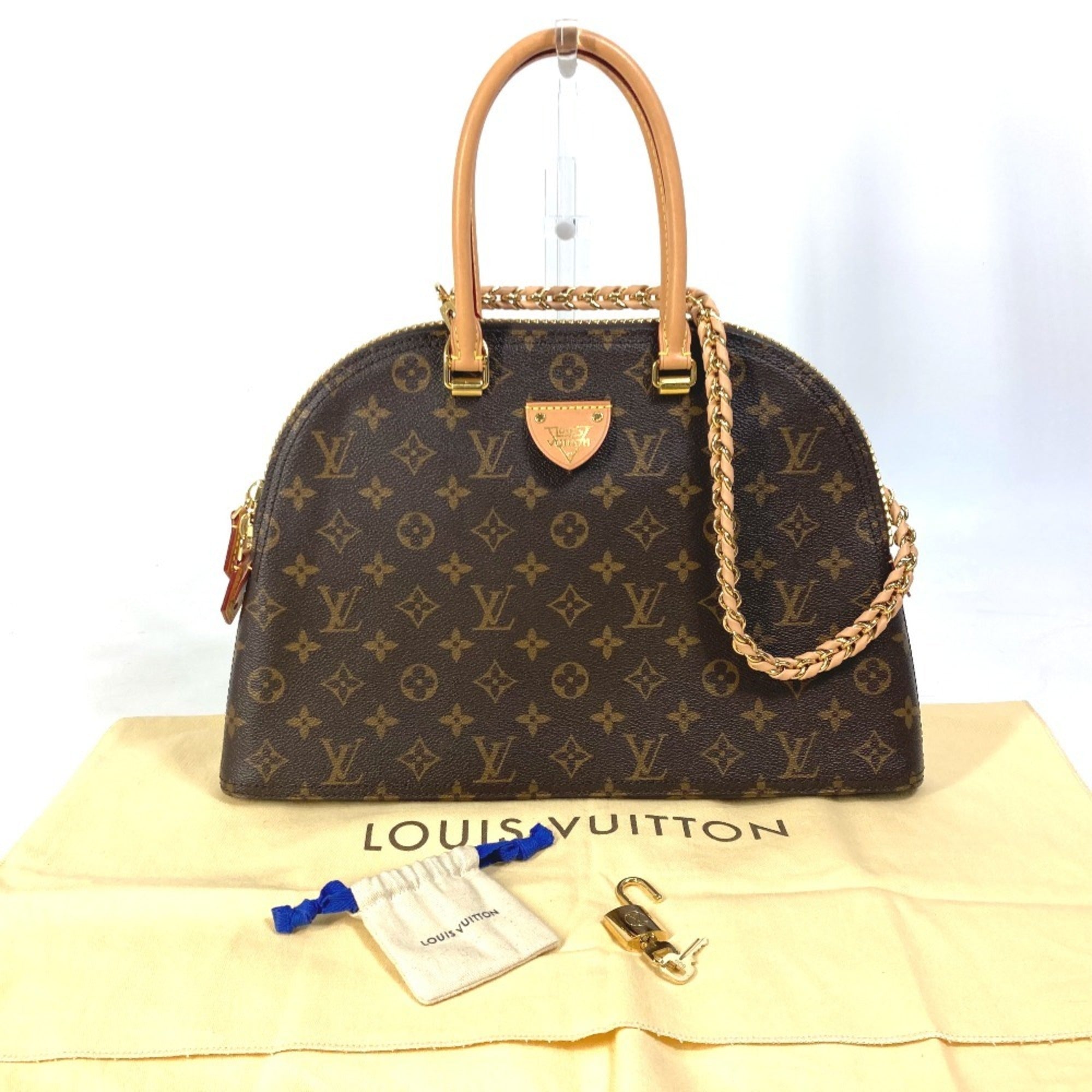 Louis Vuitton Brown Monogram Monogram Handbag Shoulder Bag (Pre-Owned)