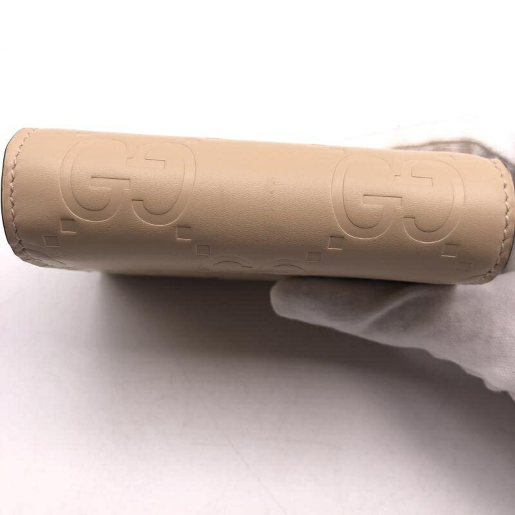 Gucci Beige Wallet (Tri-Fold) (Pre-Owned)