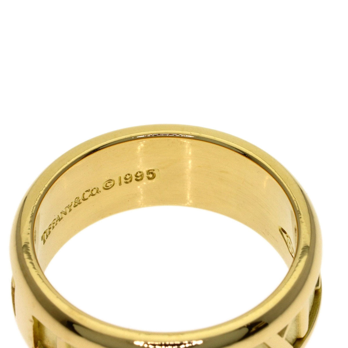 Tiffany Yellow Gold (18K) Band Ring (Pre-Owned)