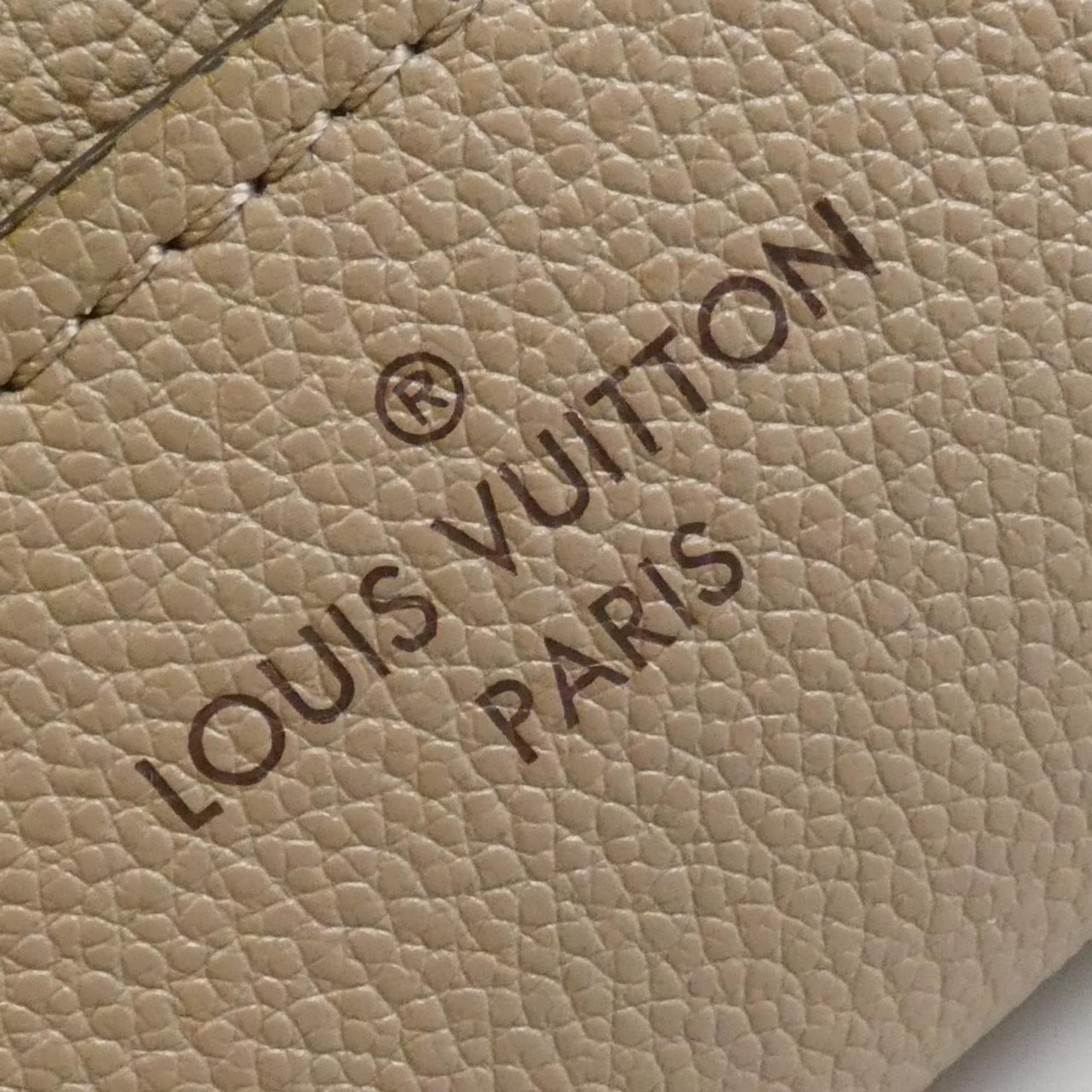 Louis Vuitton Tourterelle Leather Handbag (Pre-Owned)