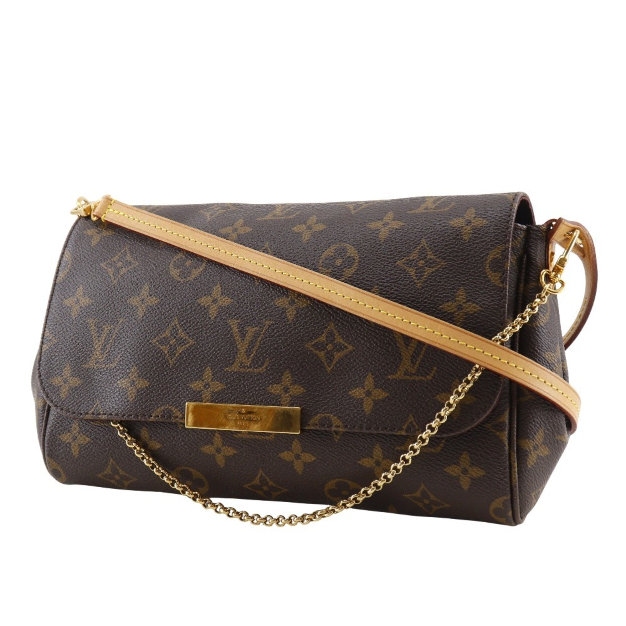 Louis Vuitton Brown Monogram Shoulder Bag (Pre-Owned)