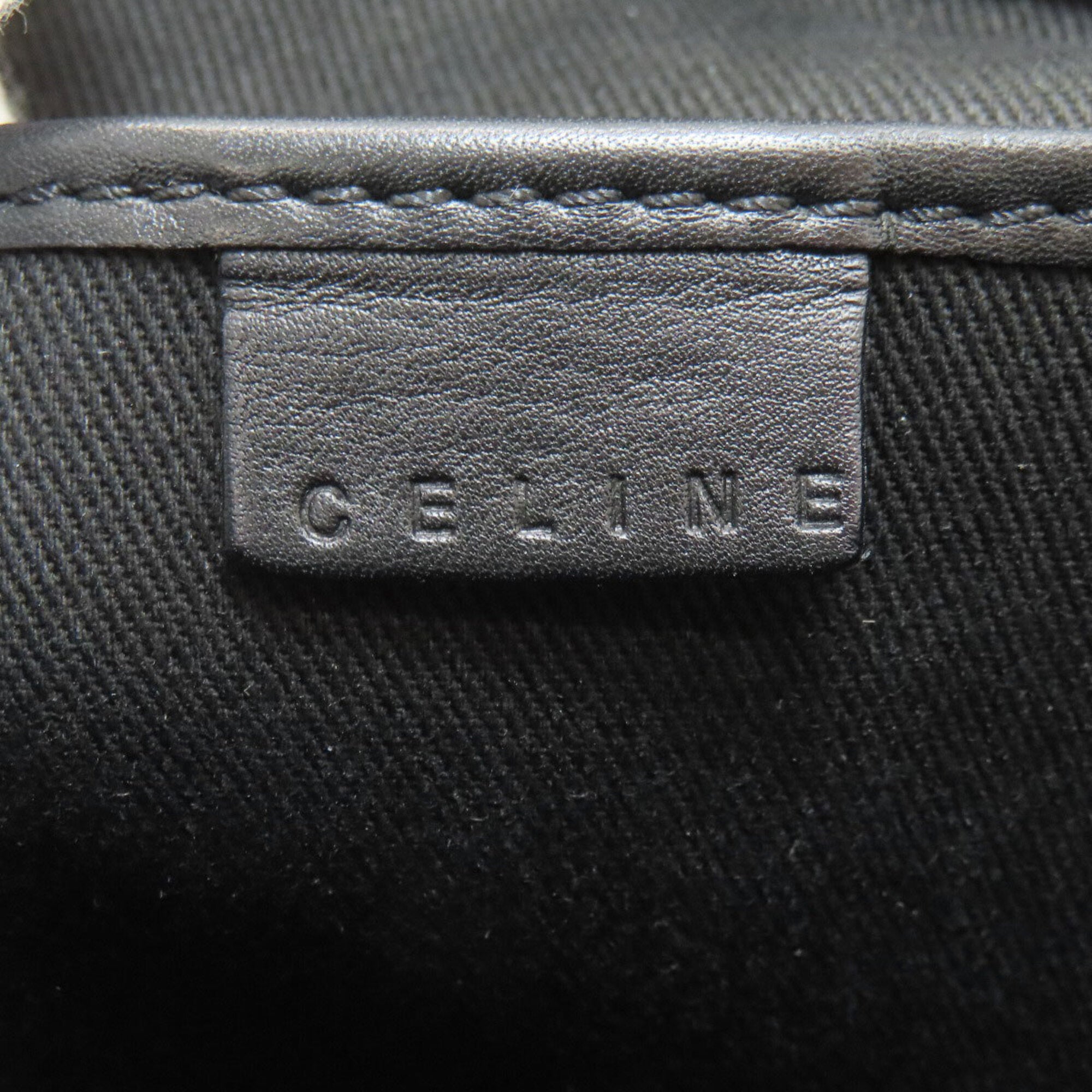 Celine Black Leather Handbag (Pre-Owned)