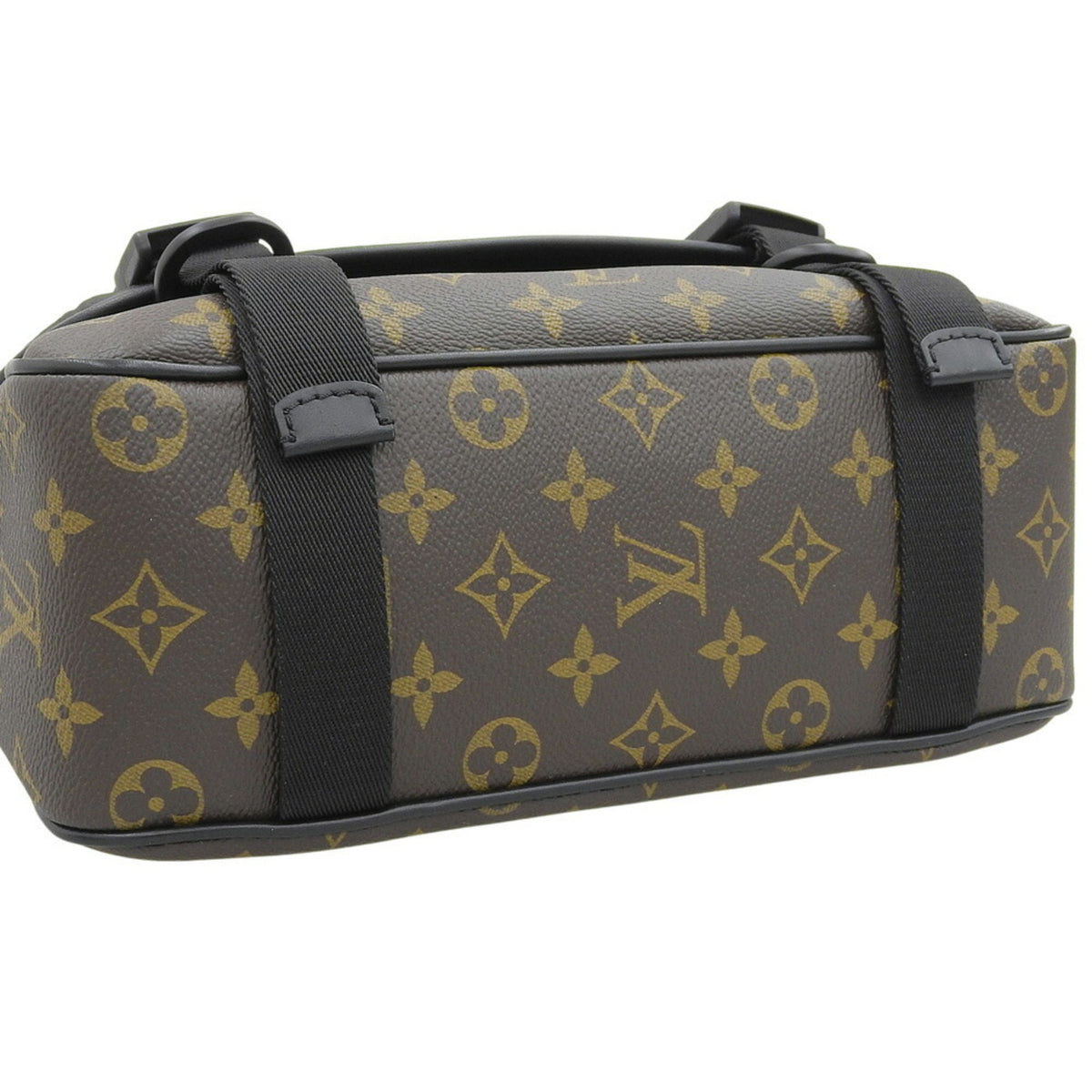 Louis Vuitton Monogram Macassar Black Monogram Macassar Pvc Leather Shoulder Bag (Pre-Owned)