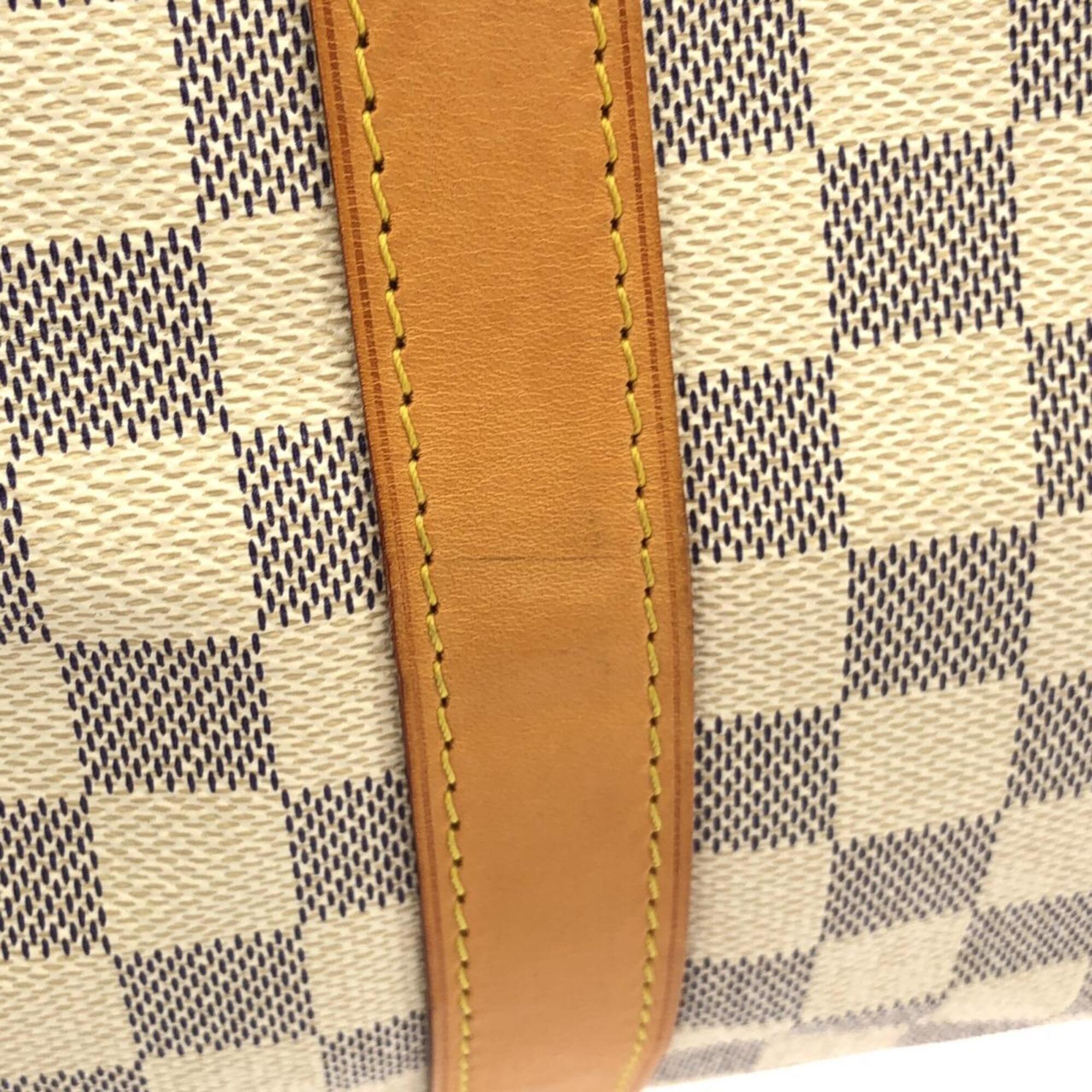 Louis Vuitton Azur Coated Canvas Boston Bag (Pre-Owned)