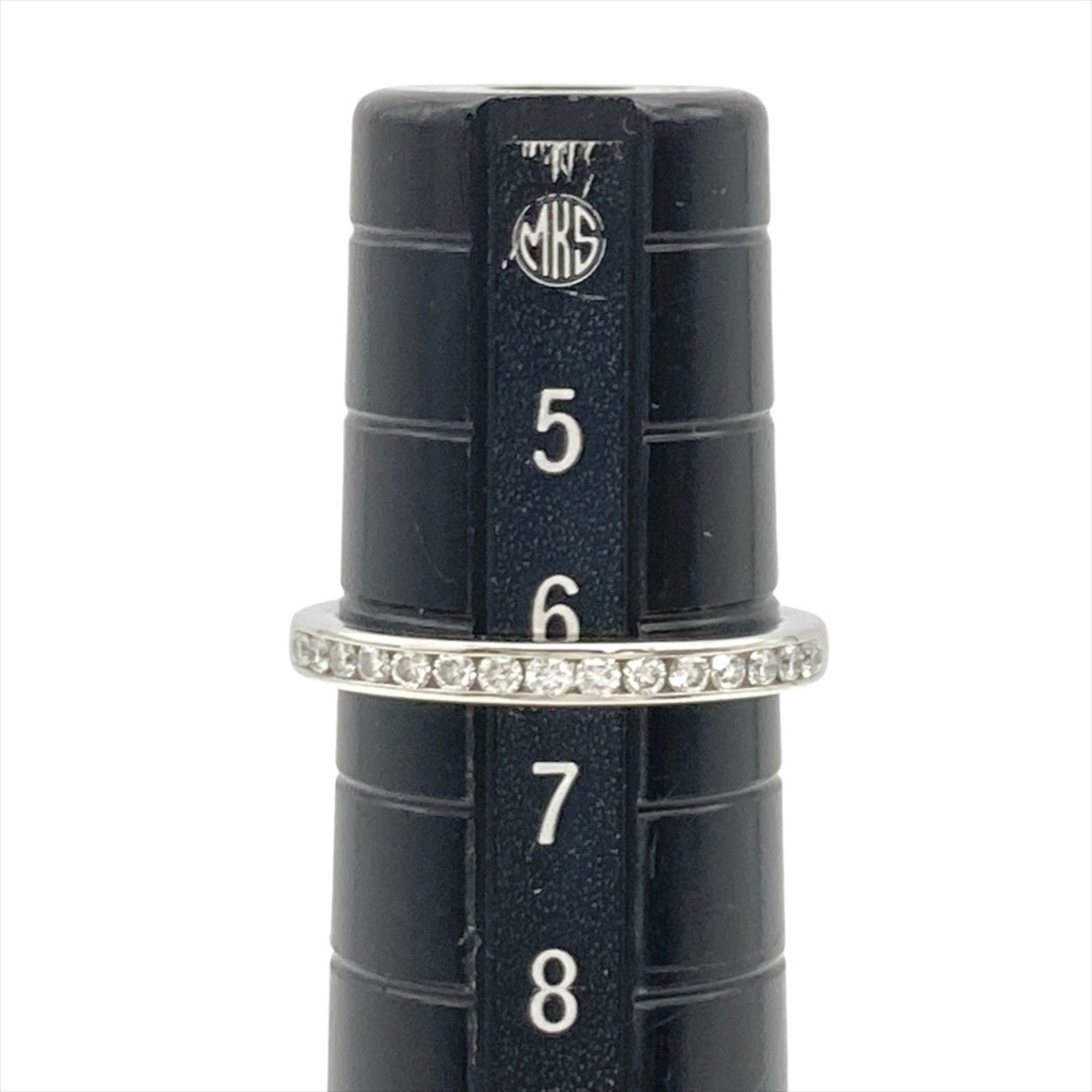 Tiffany Platinum Platinum 950 Band Ring (Pre-Owned)