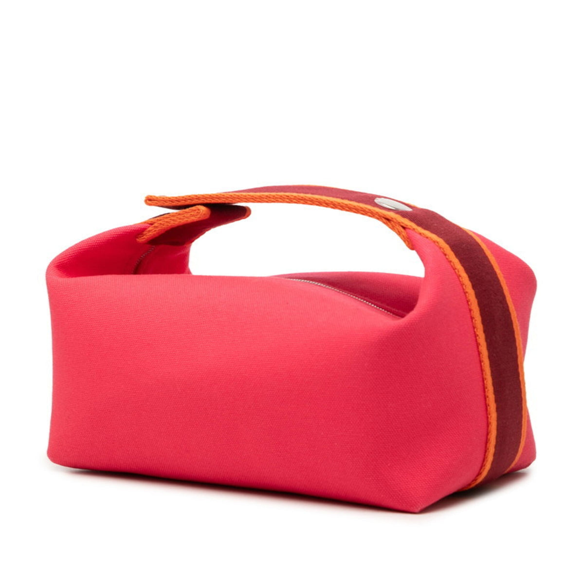 Hermes Pink Toile H Handbag Pouch (Pre-Owned)