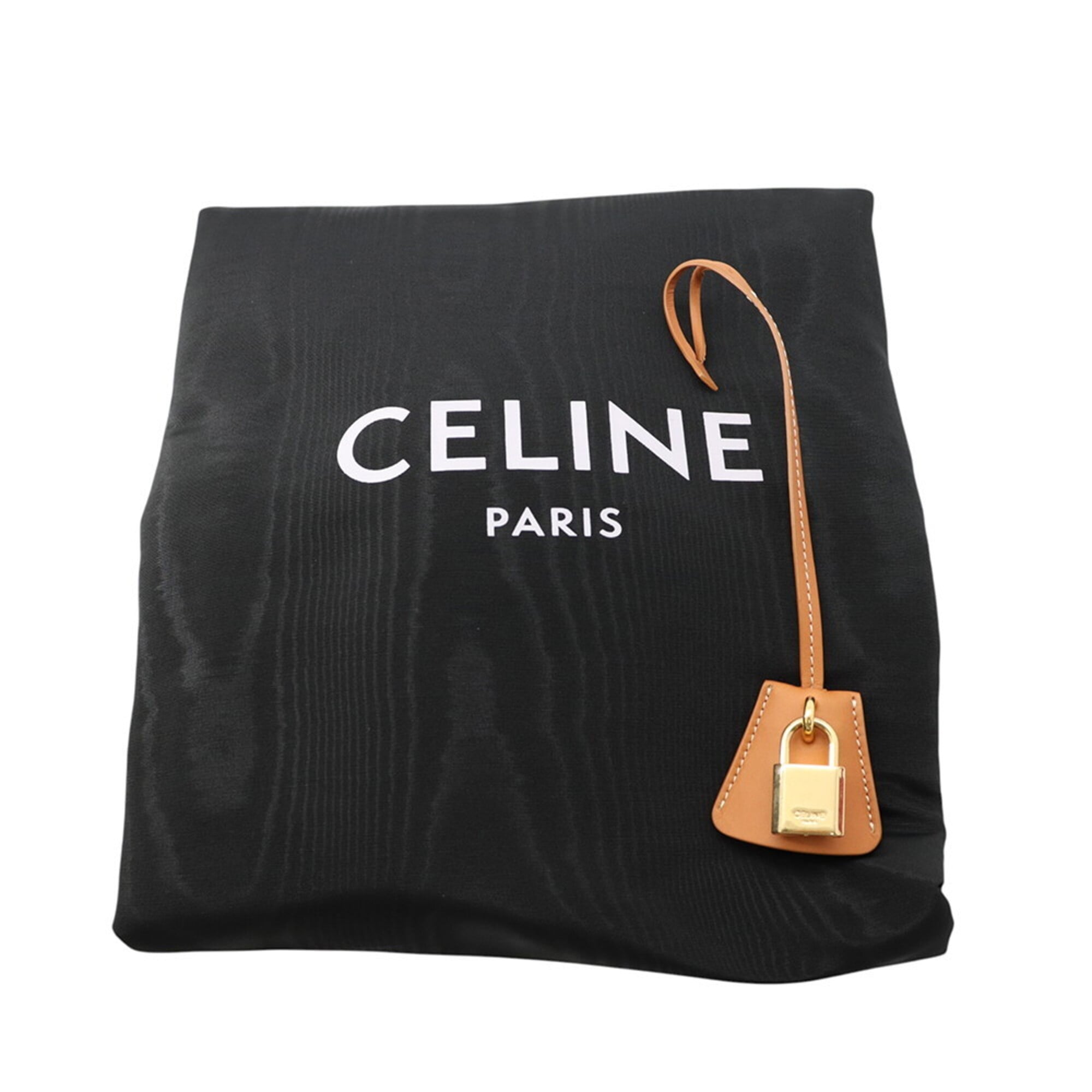 Celine Beige Camel Canvas Leather Tote Bag (Pre-Owned)