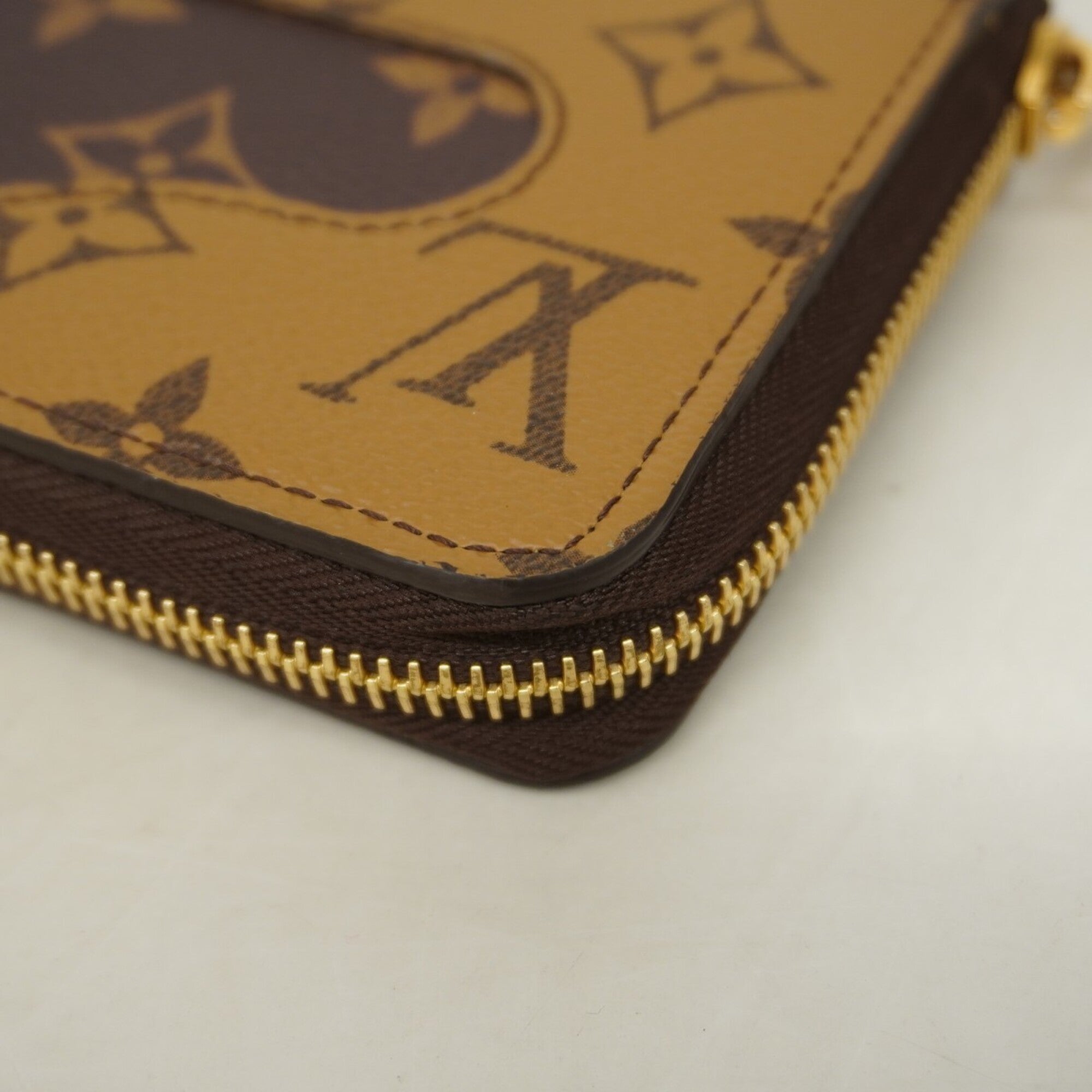 Louis Vuitton Brown Long Wallet (Bi-Fold) (Pre-Owned)