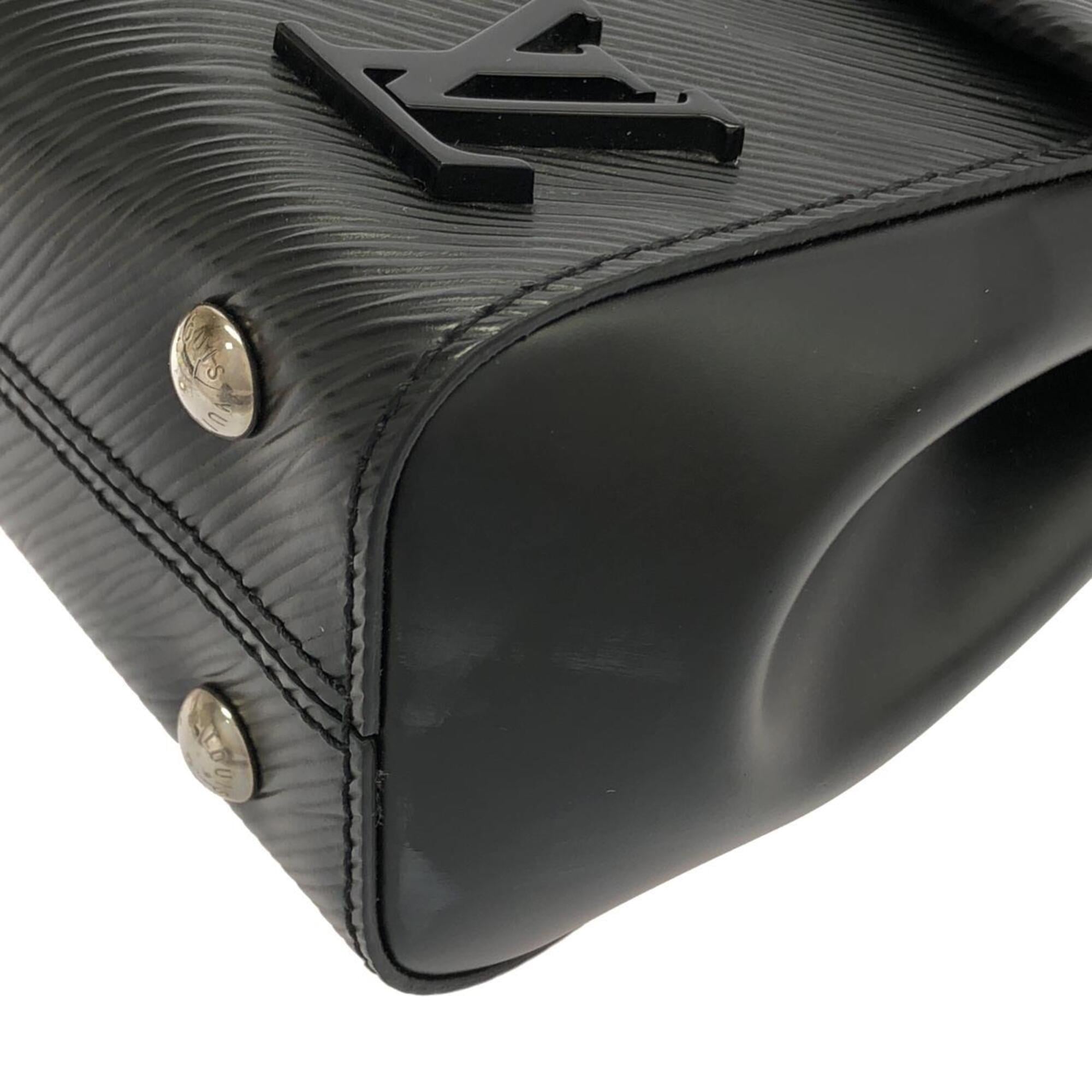 Louis Vuitton Epi Black Epi Leather Handbag (Pre-Owned)