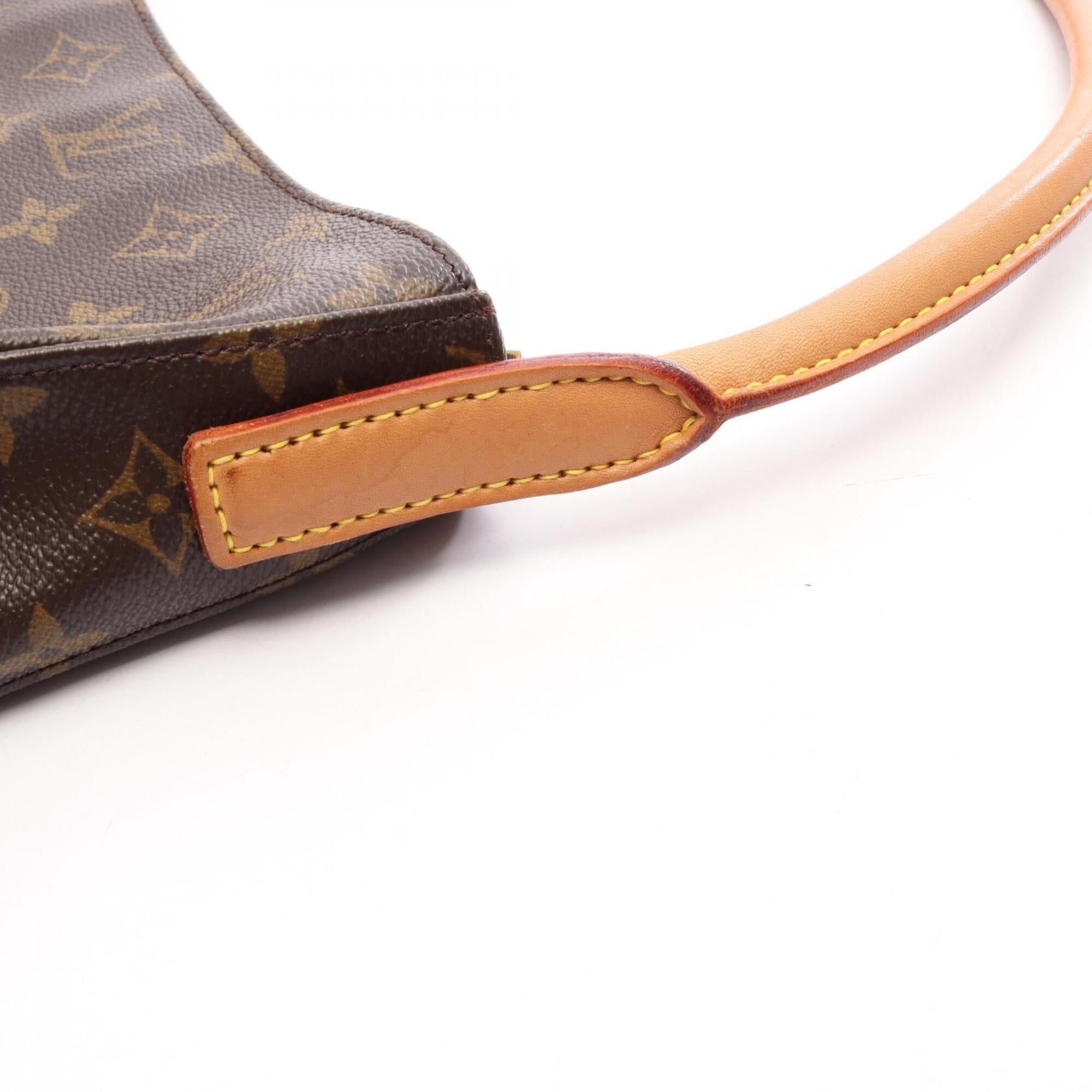 Louis Vuitton Brown Pvc Leather Handbag Shoulder Bag (Pre-Owned)