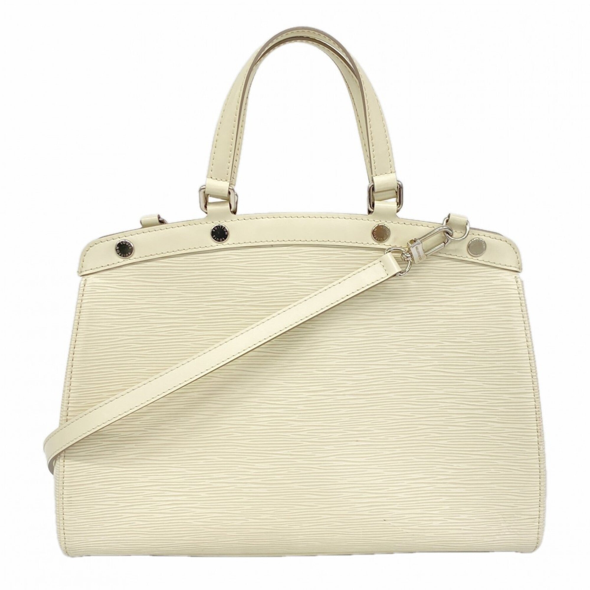 Louis Vuitton Lv Off White Handbag (Pre-Owned)