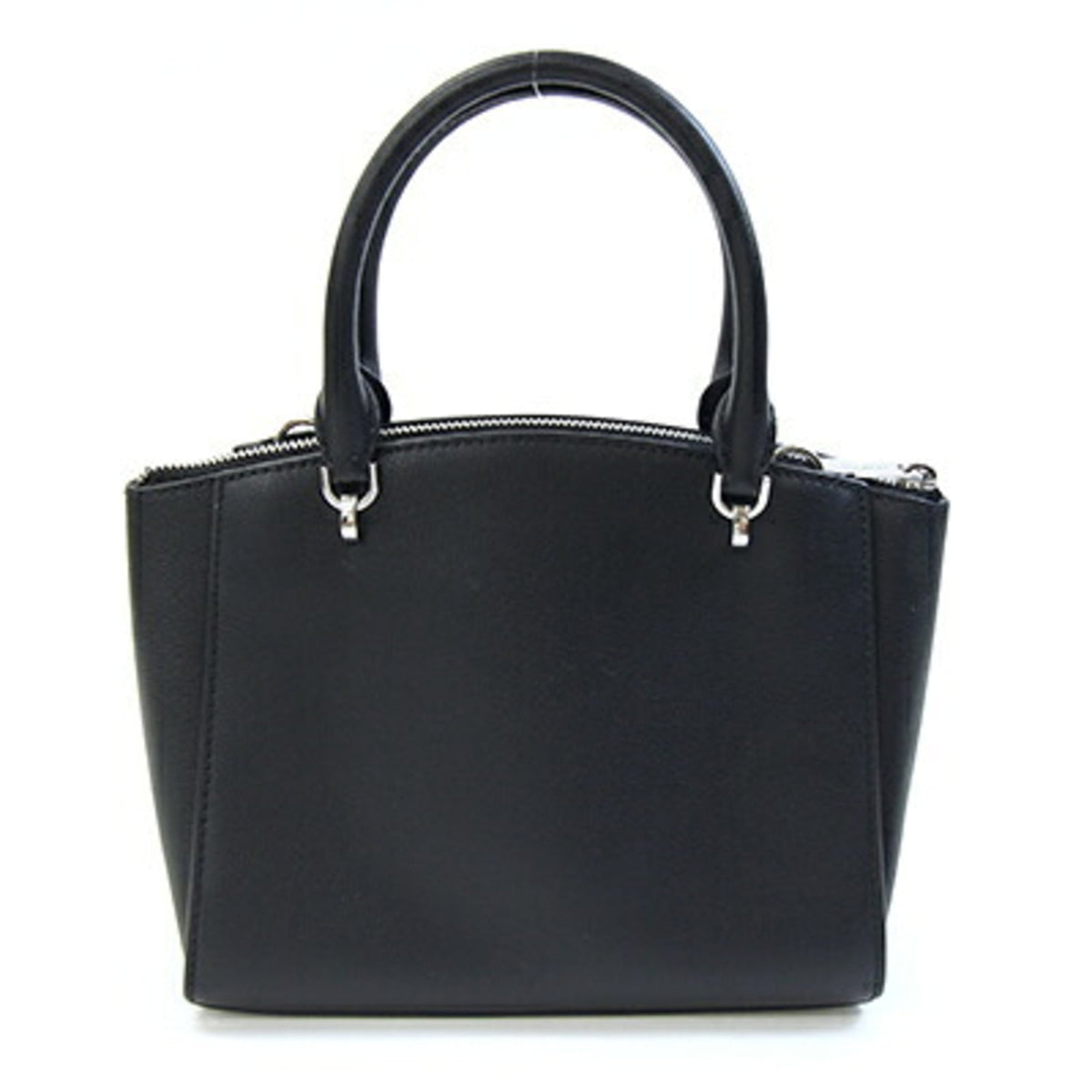 Michael Kors Black Leather Handbag Shoulder Bag (Pre-Owned)
