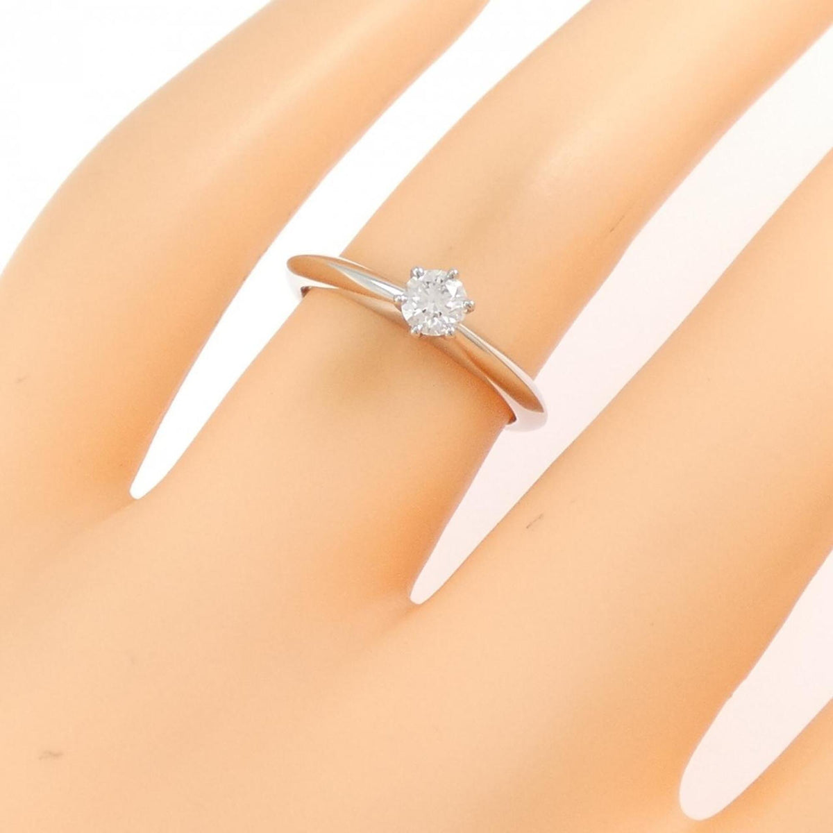Tiffany Platinum 950 Band Ring (Pre-Owned)