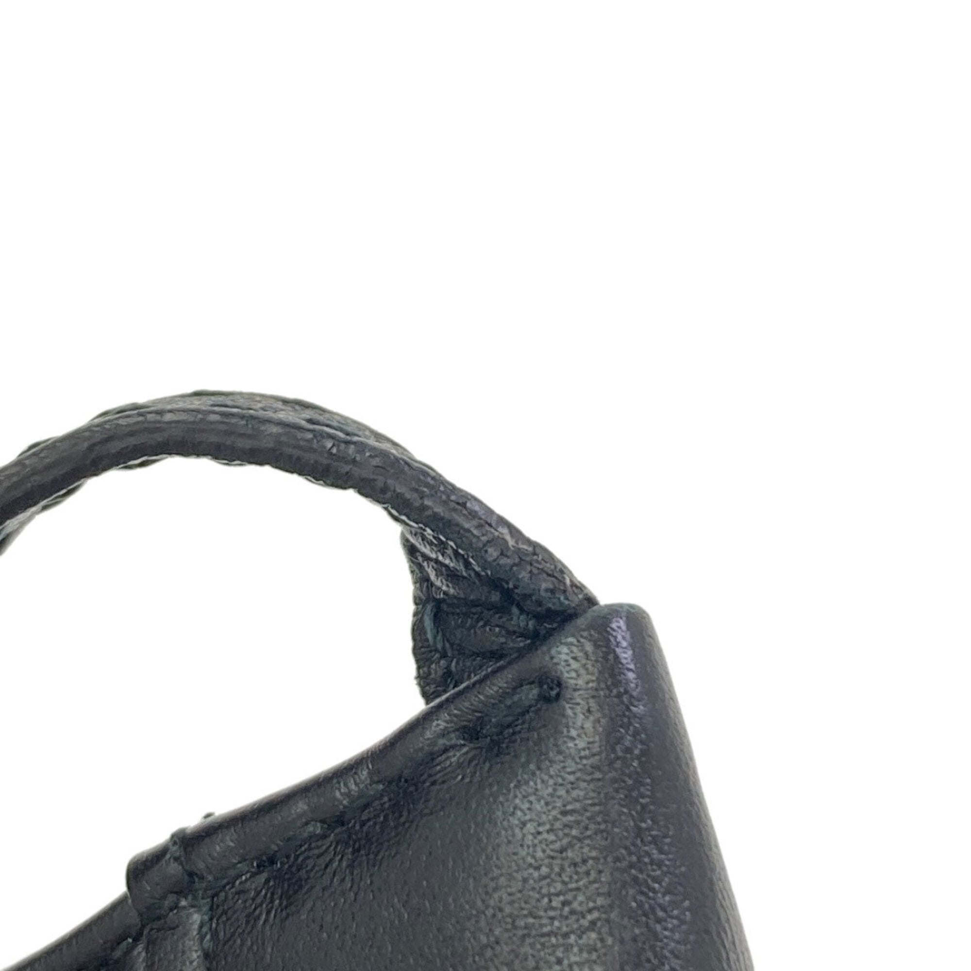 Balenciaga Black Leather Handbag (Pre-Owned)