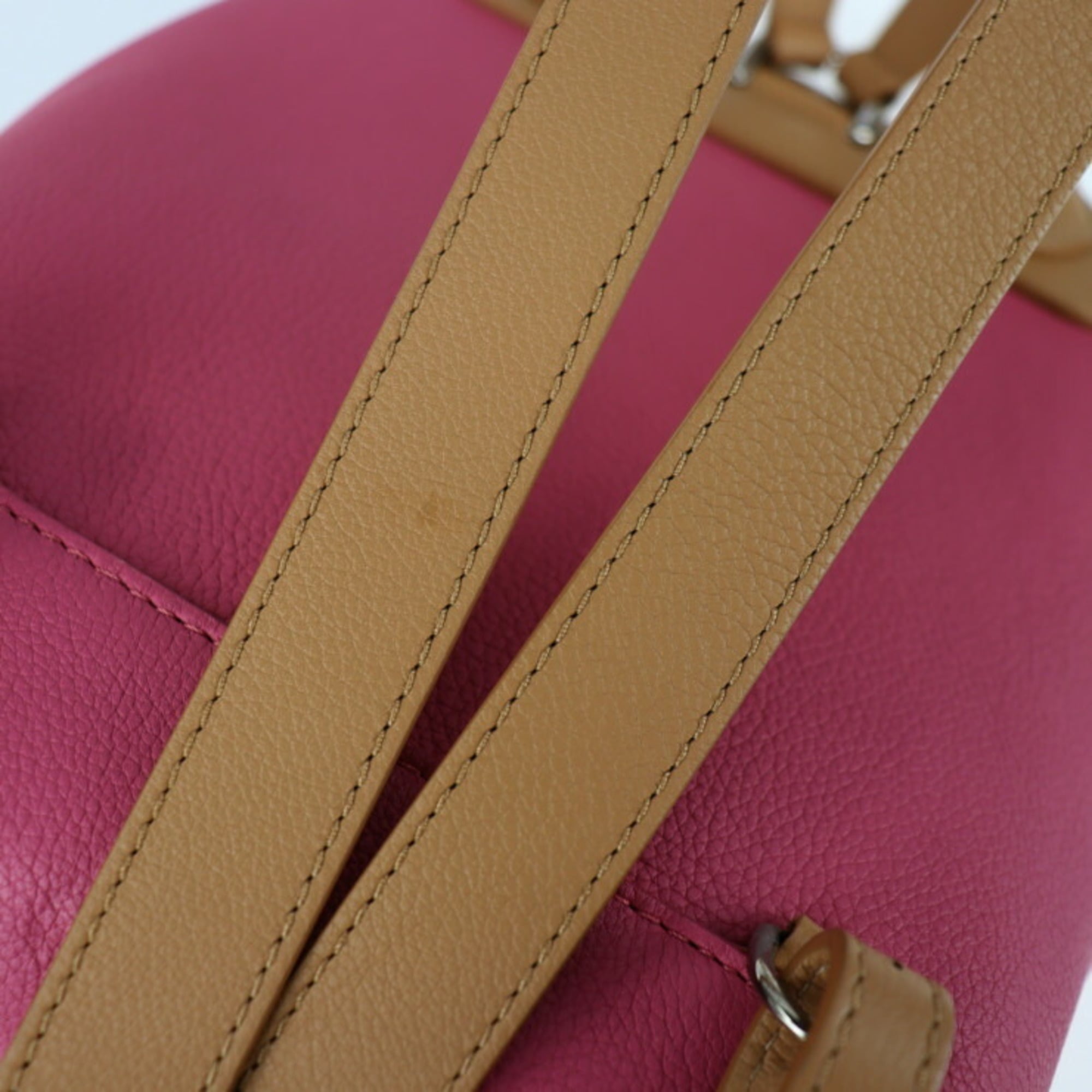 Louis Vuitton Blossom Leather Handbag Shoulder Bag (Pre-Owned)