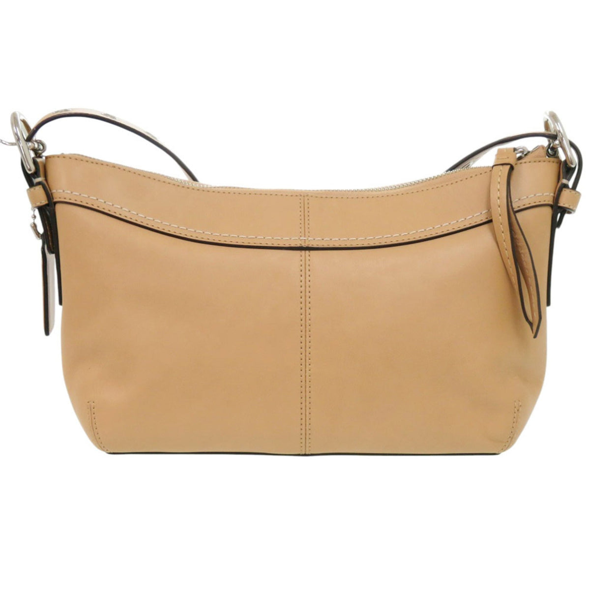Coach Brown Leather Shoulder Bag (Pre-Owned)