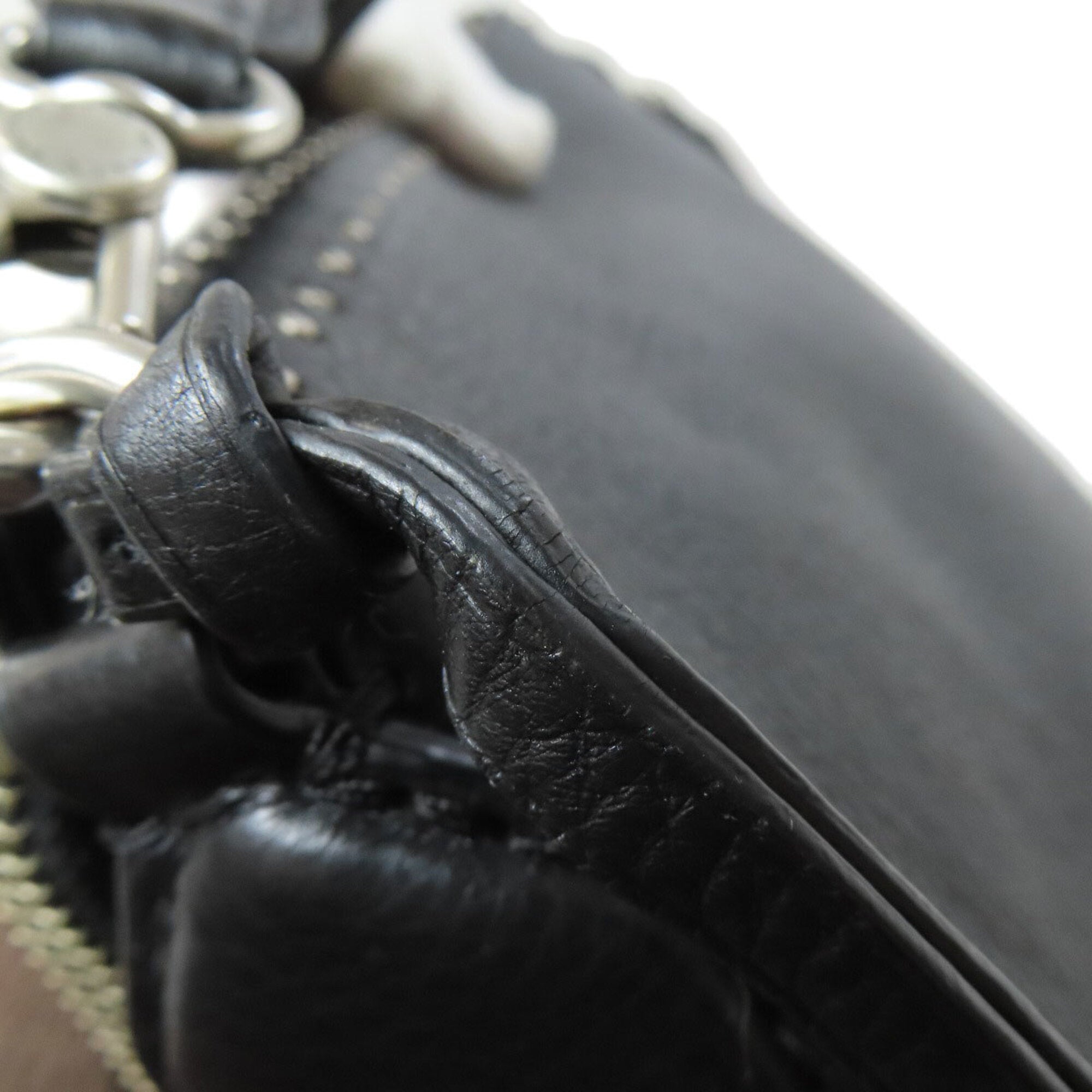Marc By Marc Jacobs Black Leather Shoulder Bag (Pre-Owned)