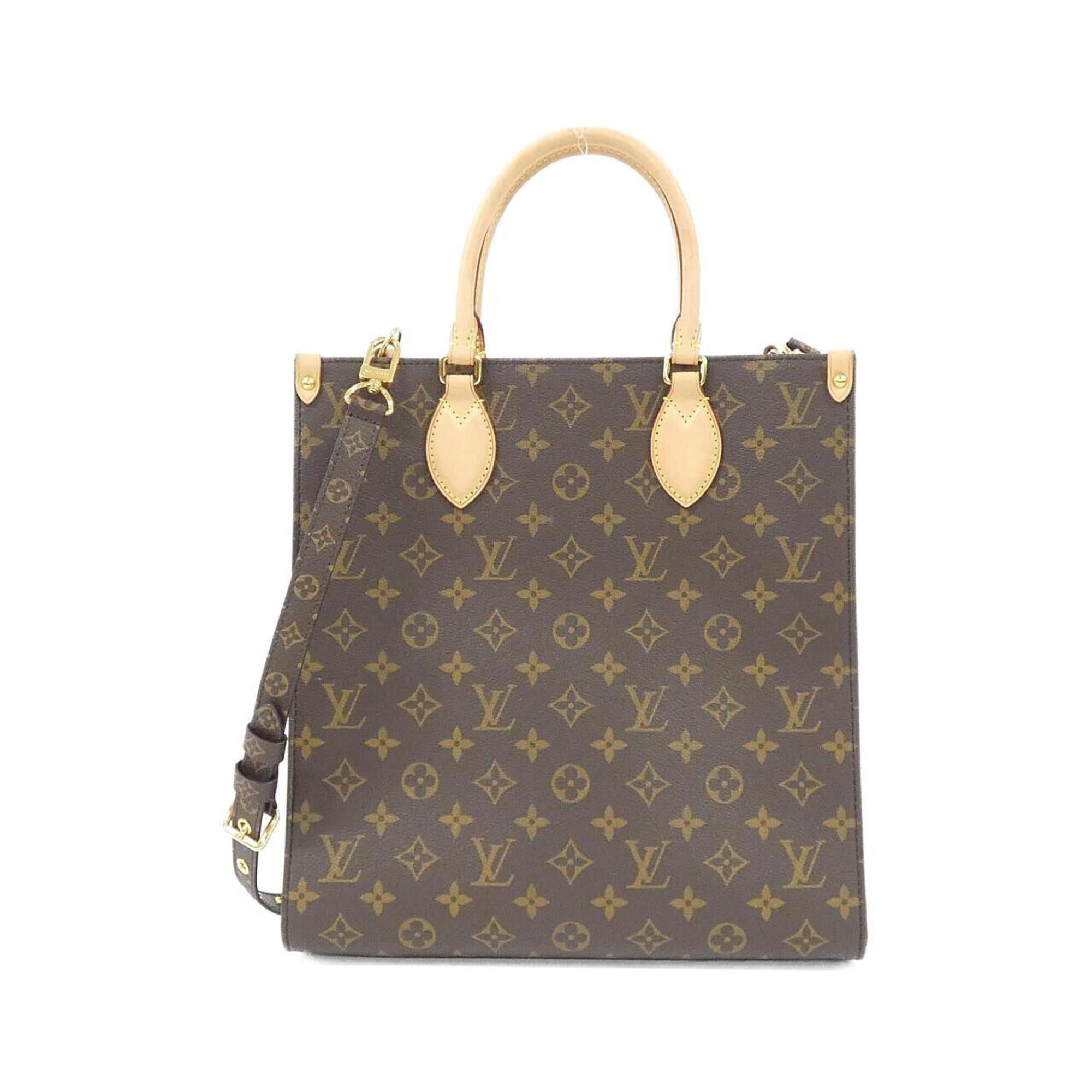 Louis Vuitton Marron Coated Canvas Handbag (Pre-Owned)