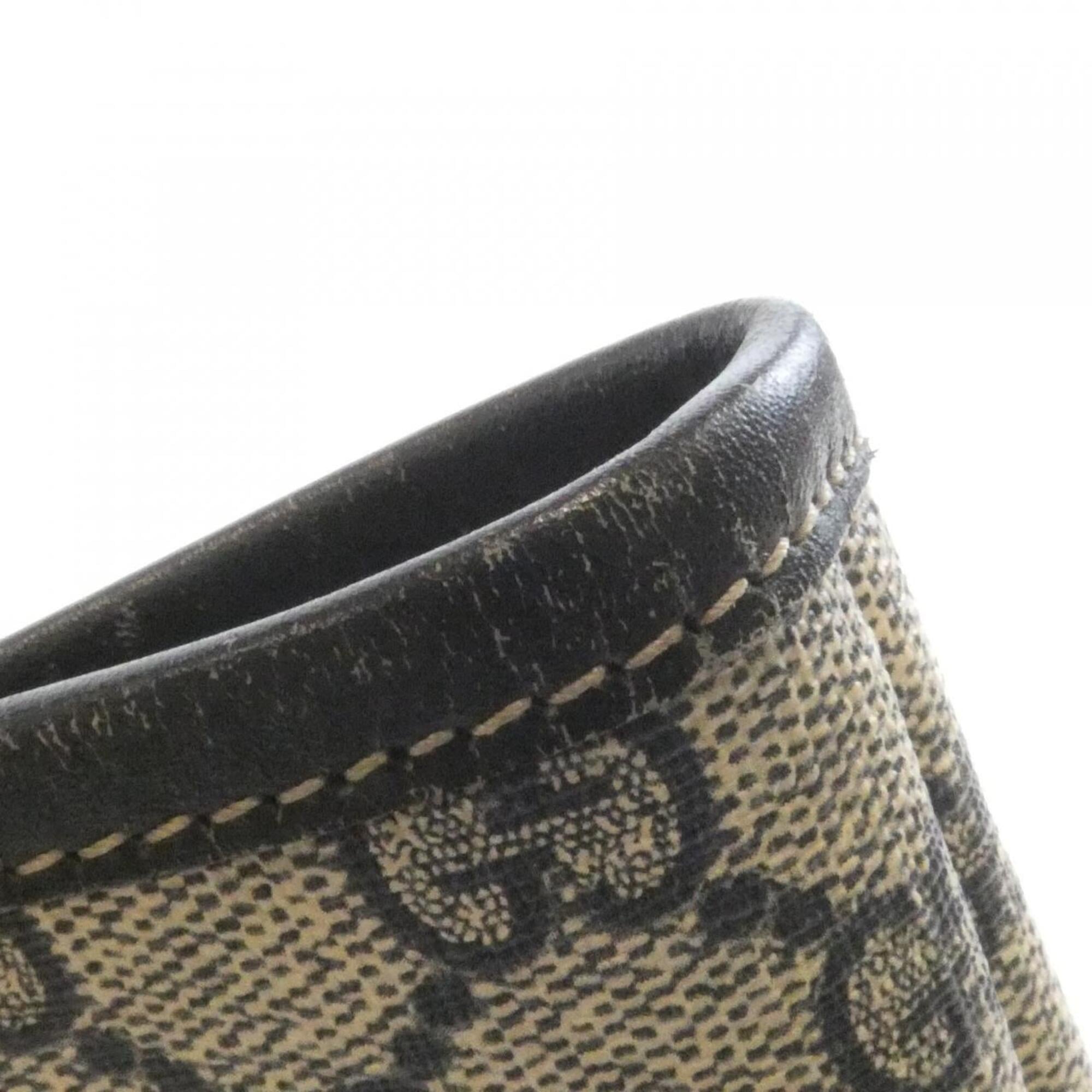 Gucci Beige Blue Gg Plus Handbag (Pre-Owned)