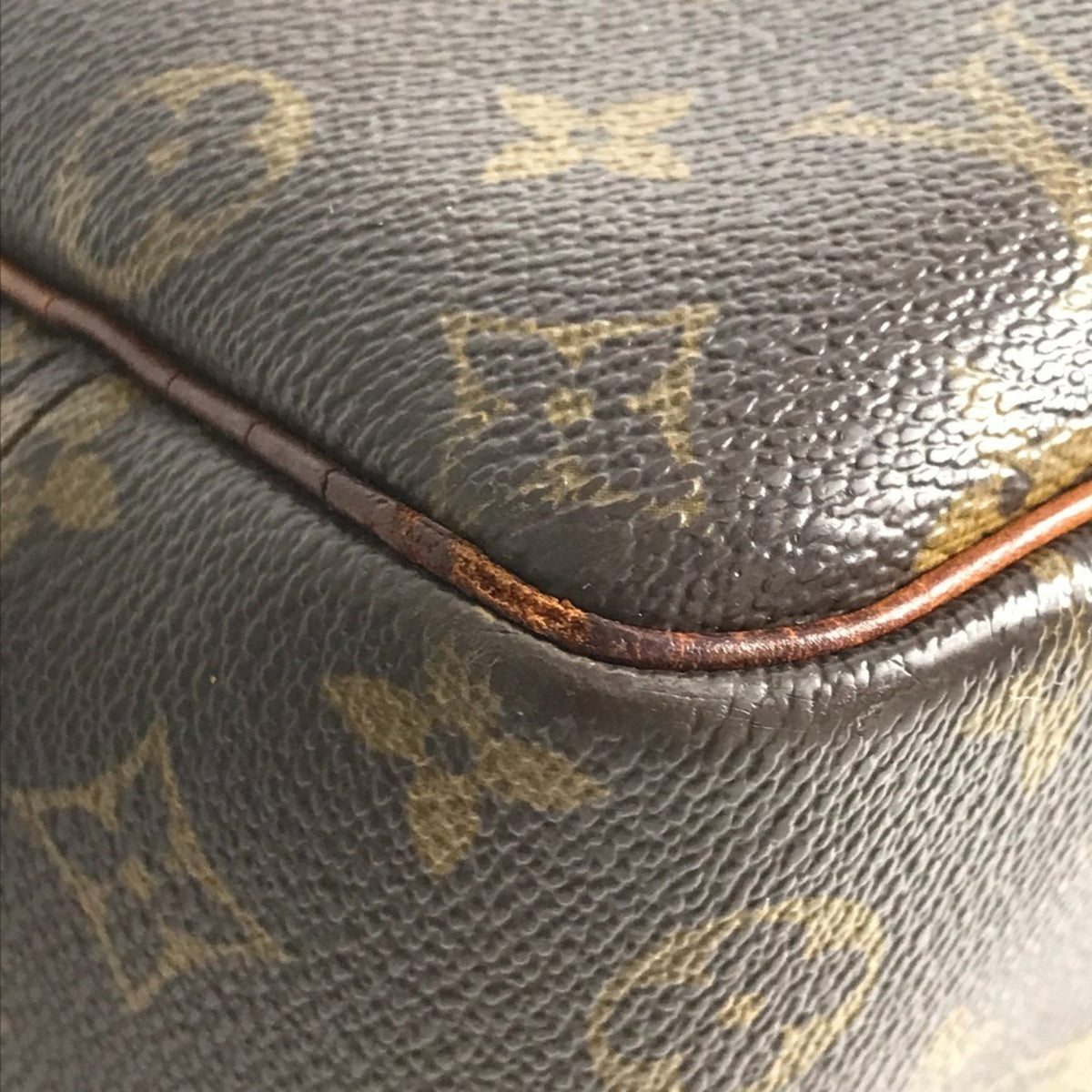 Louis Vuitton Brown Monogram Canvas Boston Bag Handbag Tote Bag (Pre-Owned)