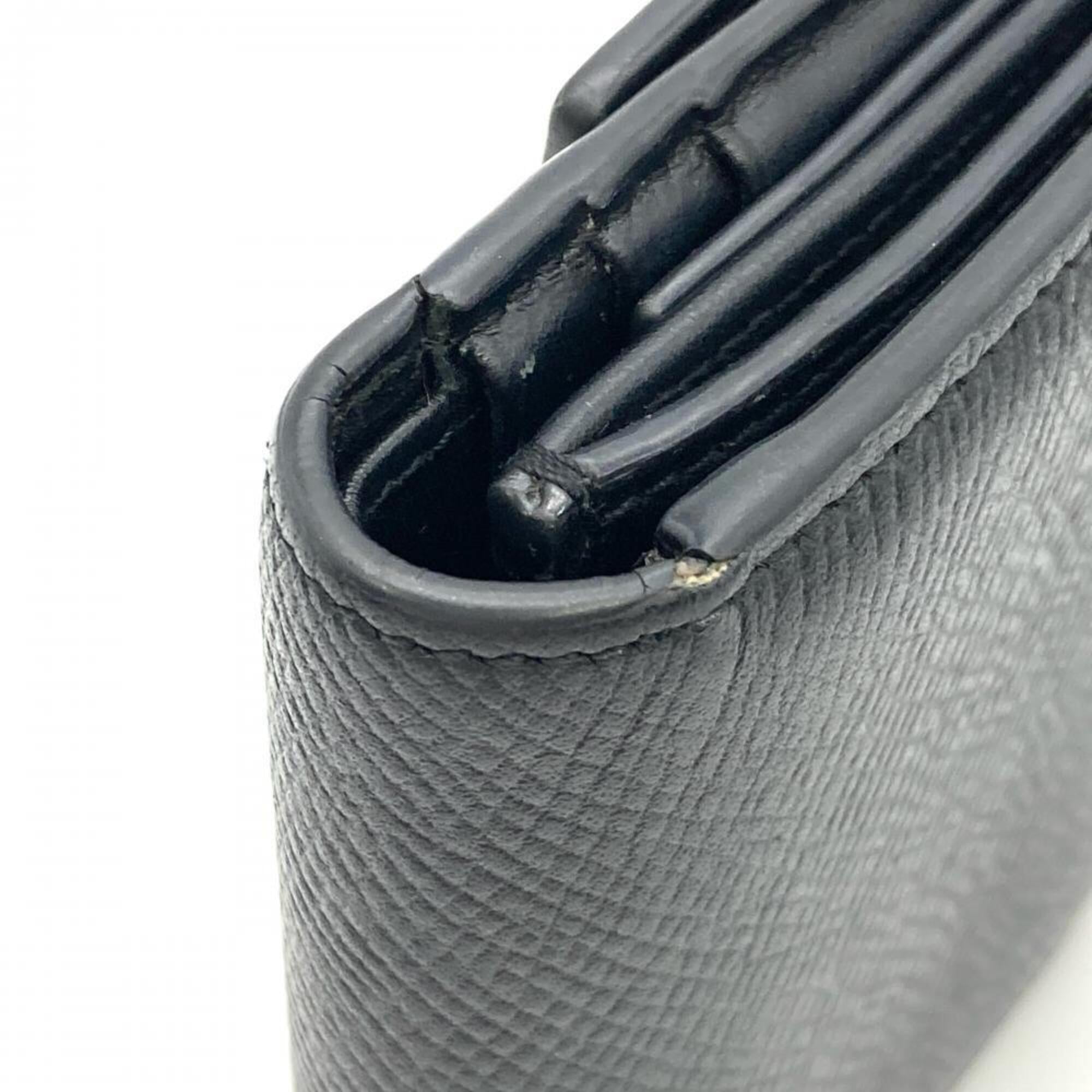 Celine Black Leather Wallet (Tri-Fold) (Pre-Owned)
