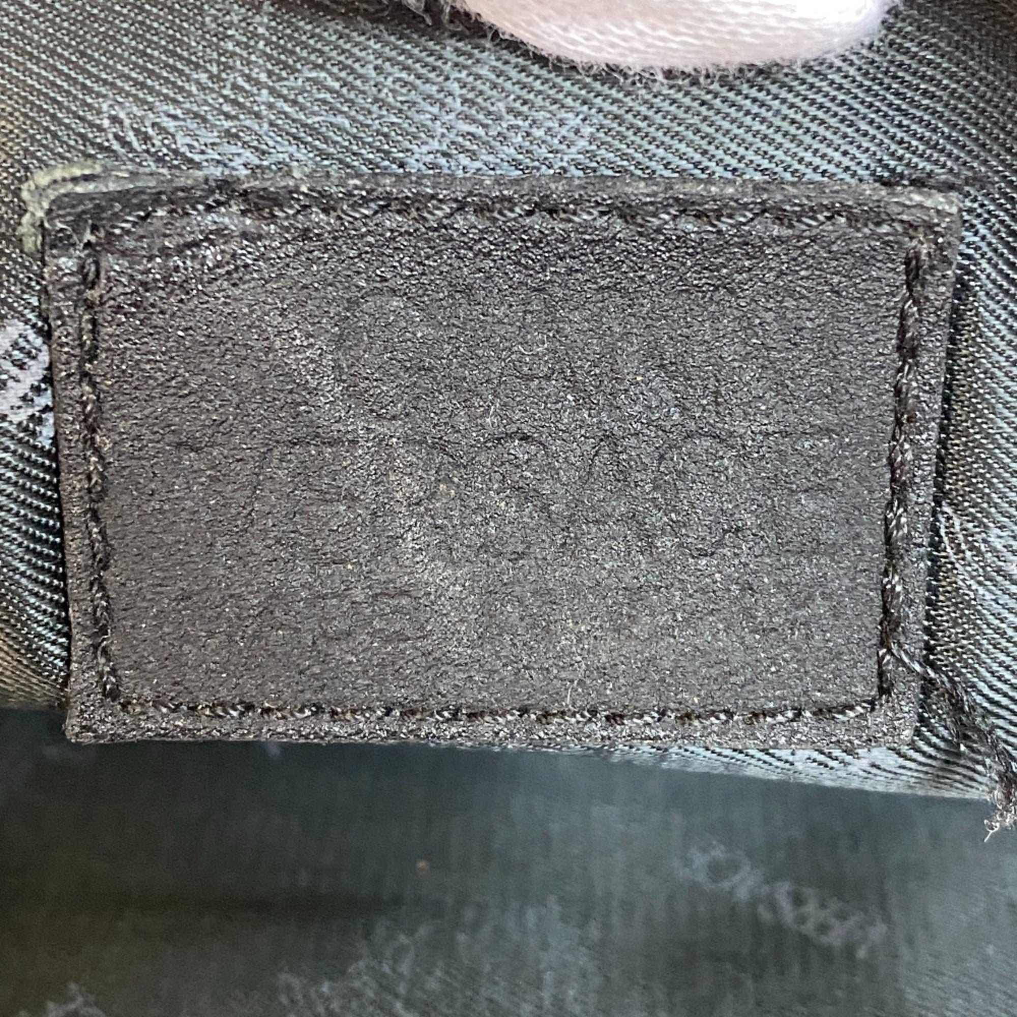 Versace Black Leather Clutch Bag (Pre-Owned)