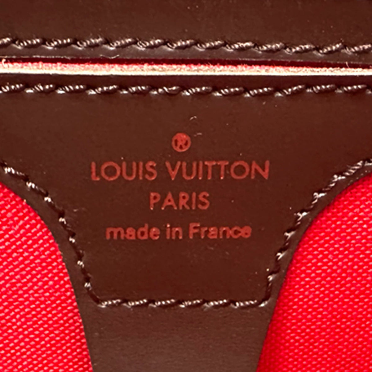Louis Vuitton Brown Ebene Damier Canvas Handbag (Pre-Owned)