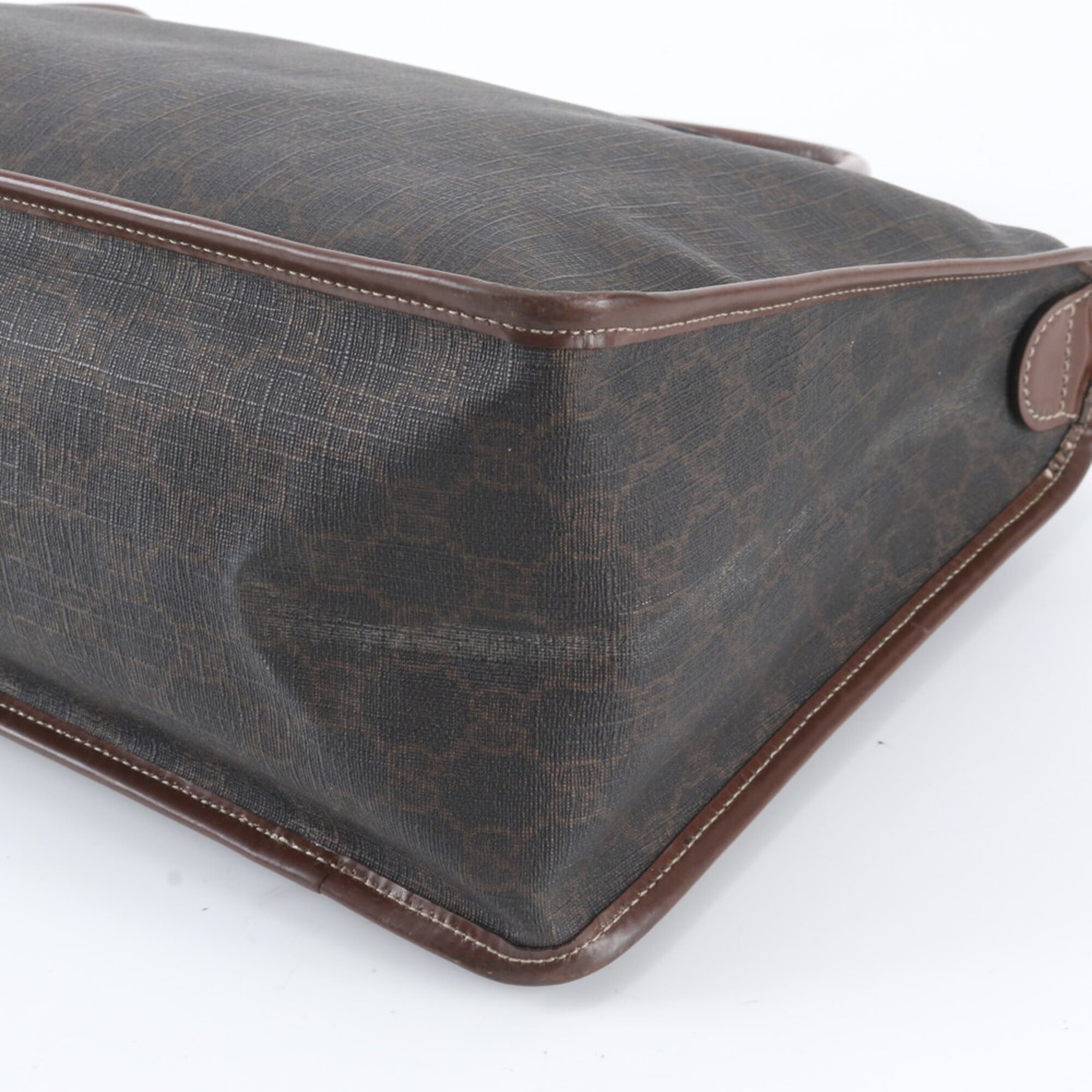 Gucci Brown Gg Supreme Handbag Tote Bag (Pre-Owned)