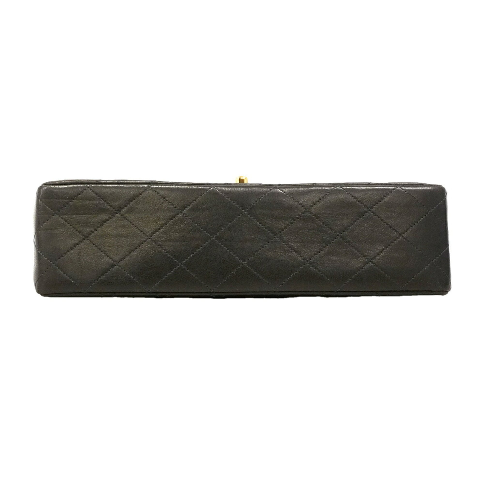 Chanel Black Leather Shoulder Bag (Pre-Owned)