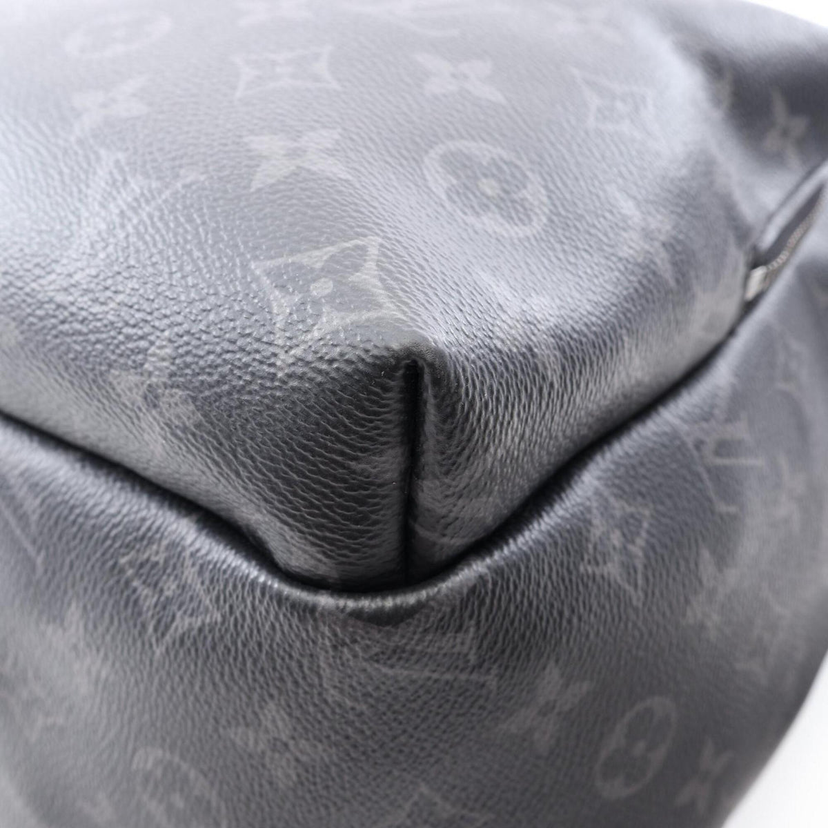 Louis Vuitton Black Monogram Eclipse Monogram Eclipse Leather Backpack (Pre-Owned)