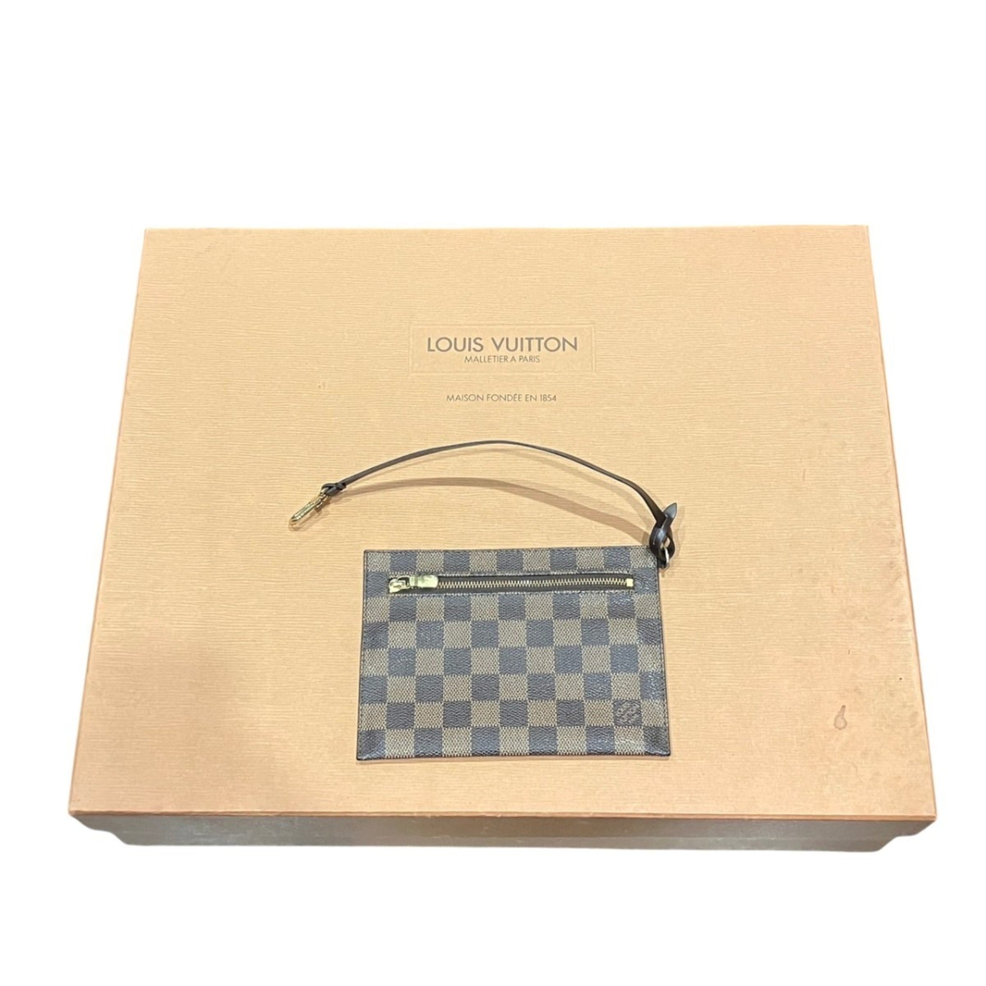 Louis Vuitton Damier Damier Canvas Pvc Tote Bag (Pre-Owned)