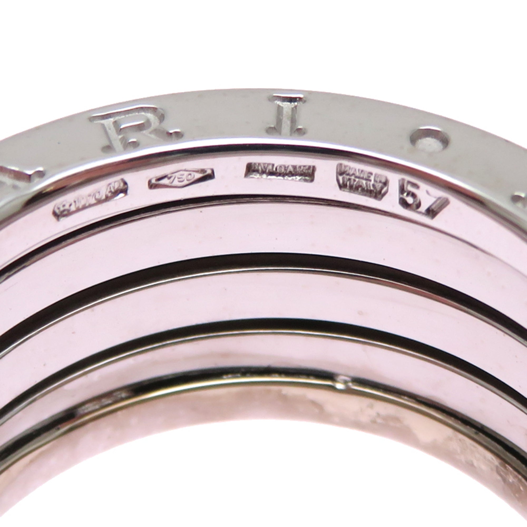 Bvlgari White Gold (18K) Band Ring (Pre-Owned)
