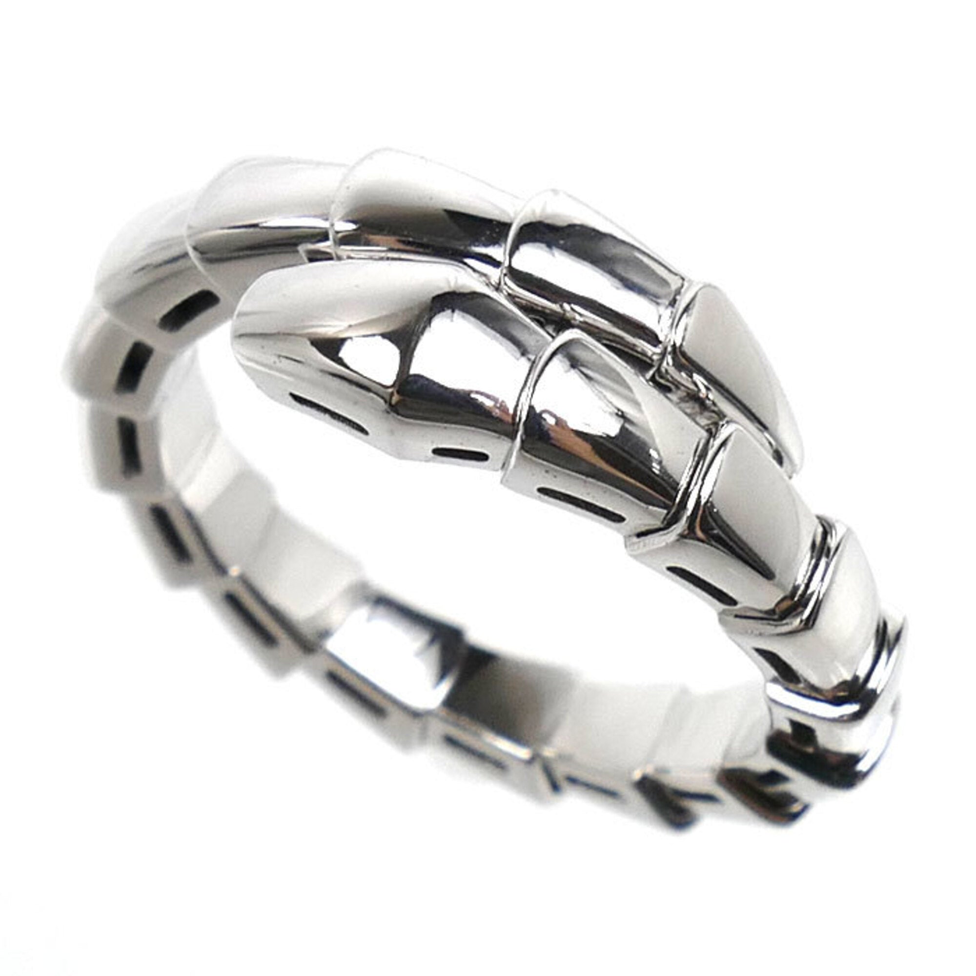Bvlgari White Gold (18K) Band Ring (Pre-Owned)