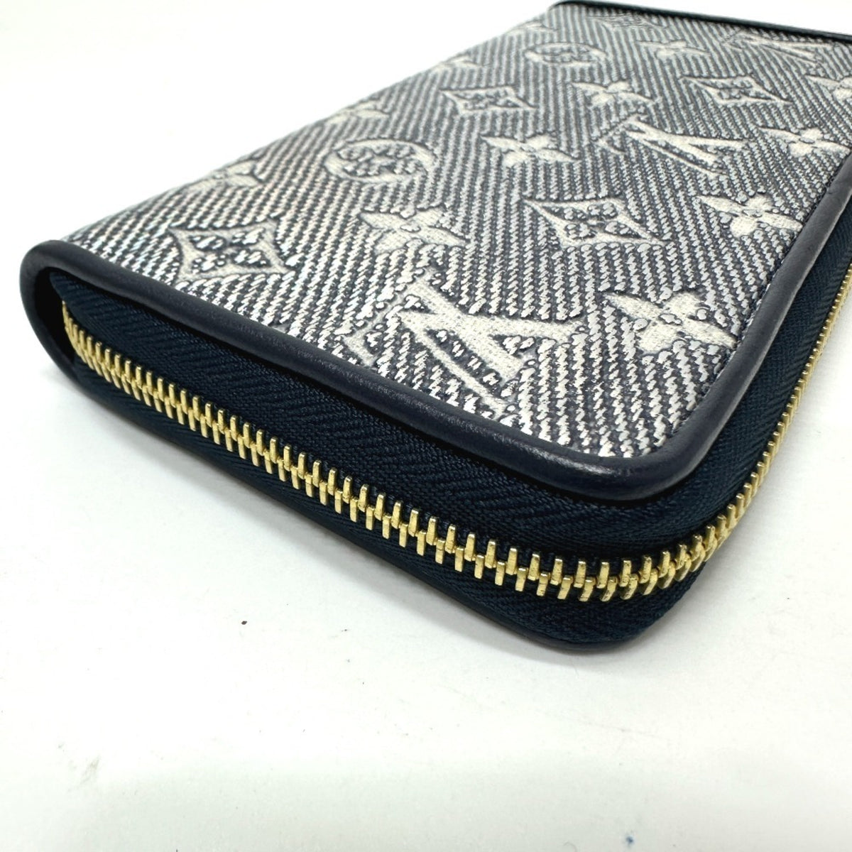 Louis Vuitton Monogram Galle Monogram Navy Monogram Coin Purse/Coin Case (Pre-Owned)